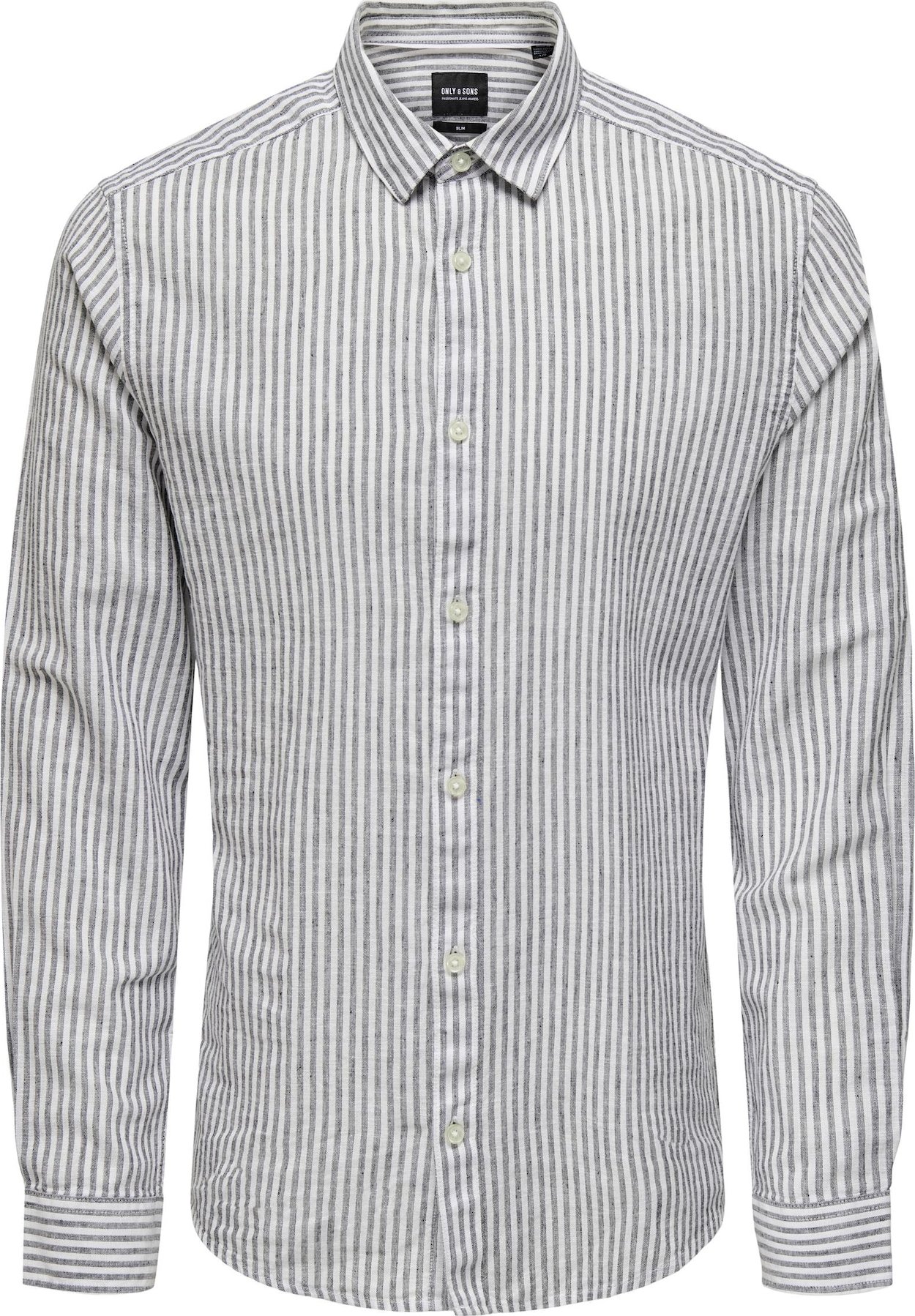 Only & Sons Košile 'CAIDEN' námořnická modř / bílá