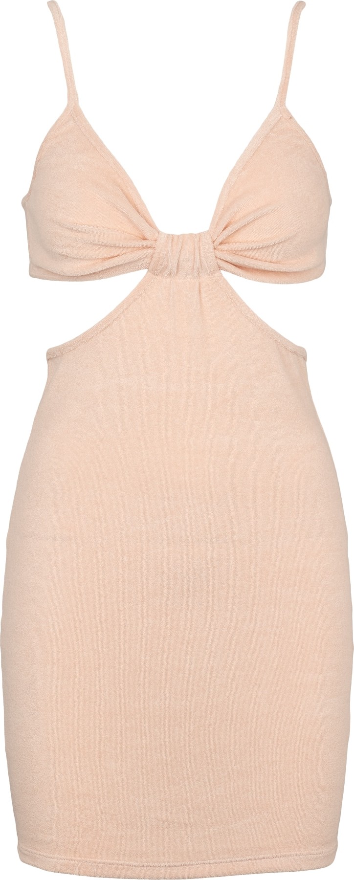 OW Collection Plážové šaty 'TOWEL' champagne