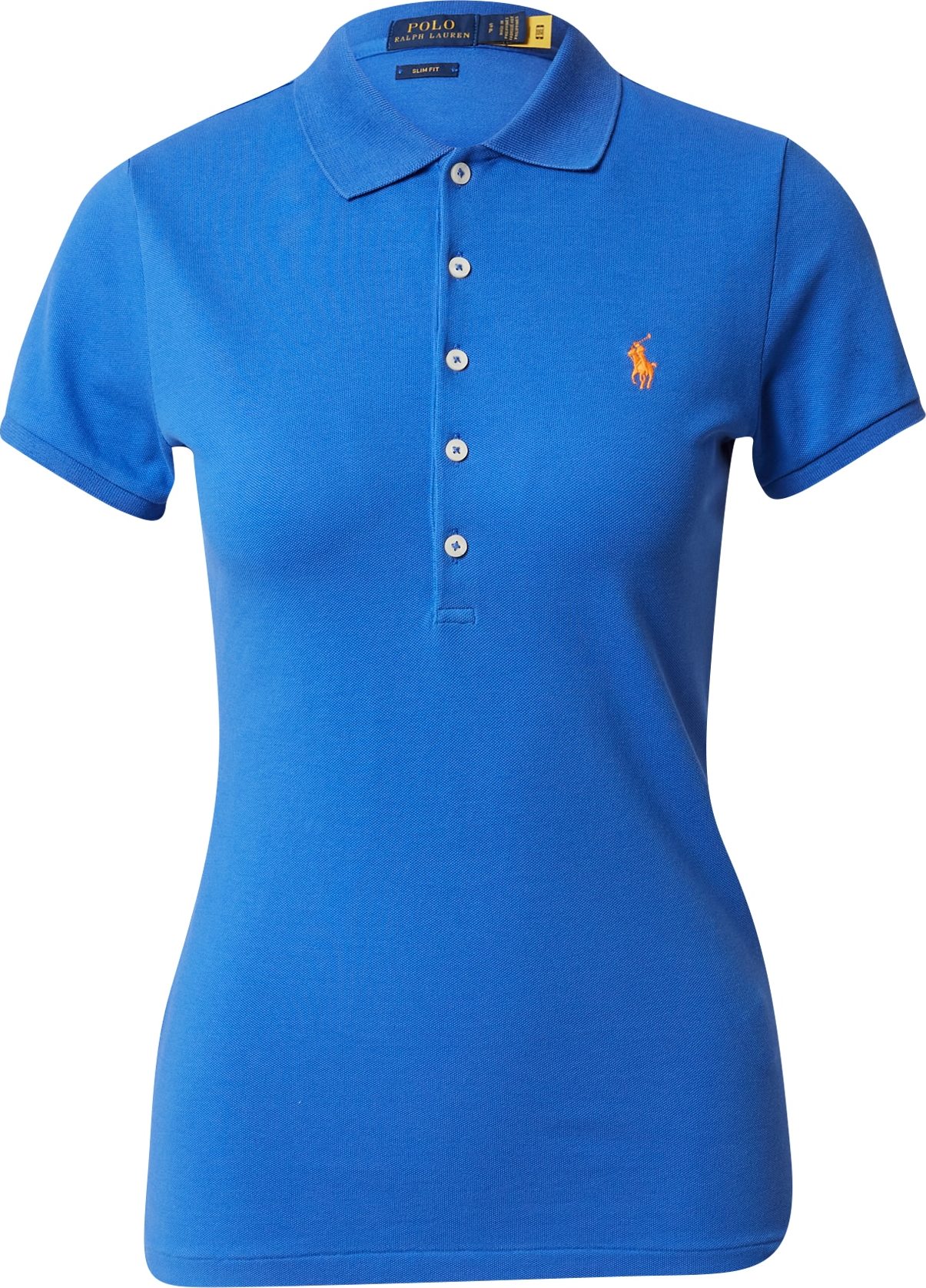 Polo Ralph Lauren Tričko 'Julie' modrá / zlatě žlutá