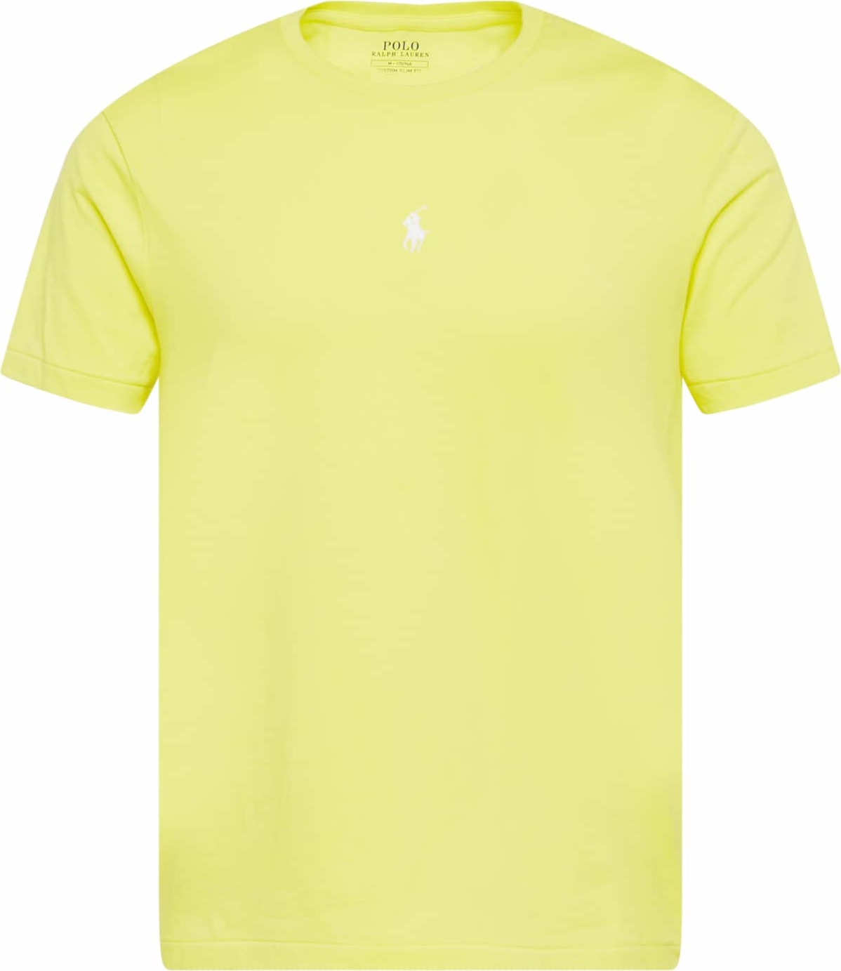 Polo Ralph Lauren Tričko světle žlutá / bílá
