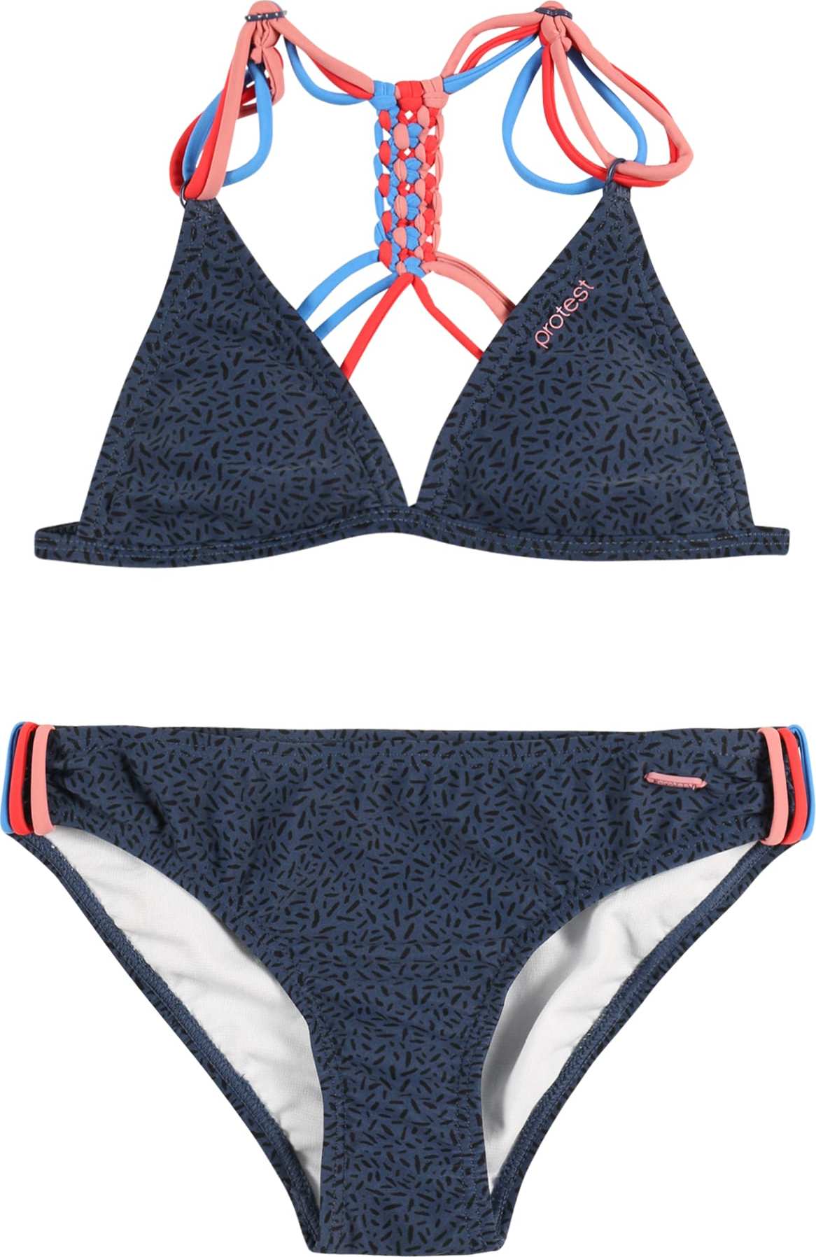 PROTEST Sportovní plavky modrá / noční modrá / pink