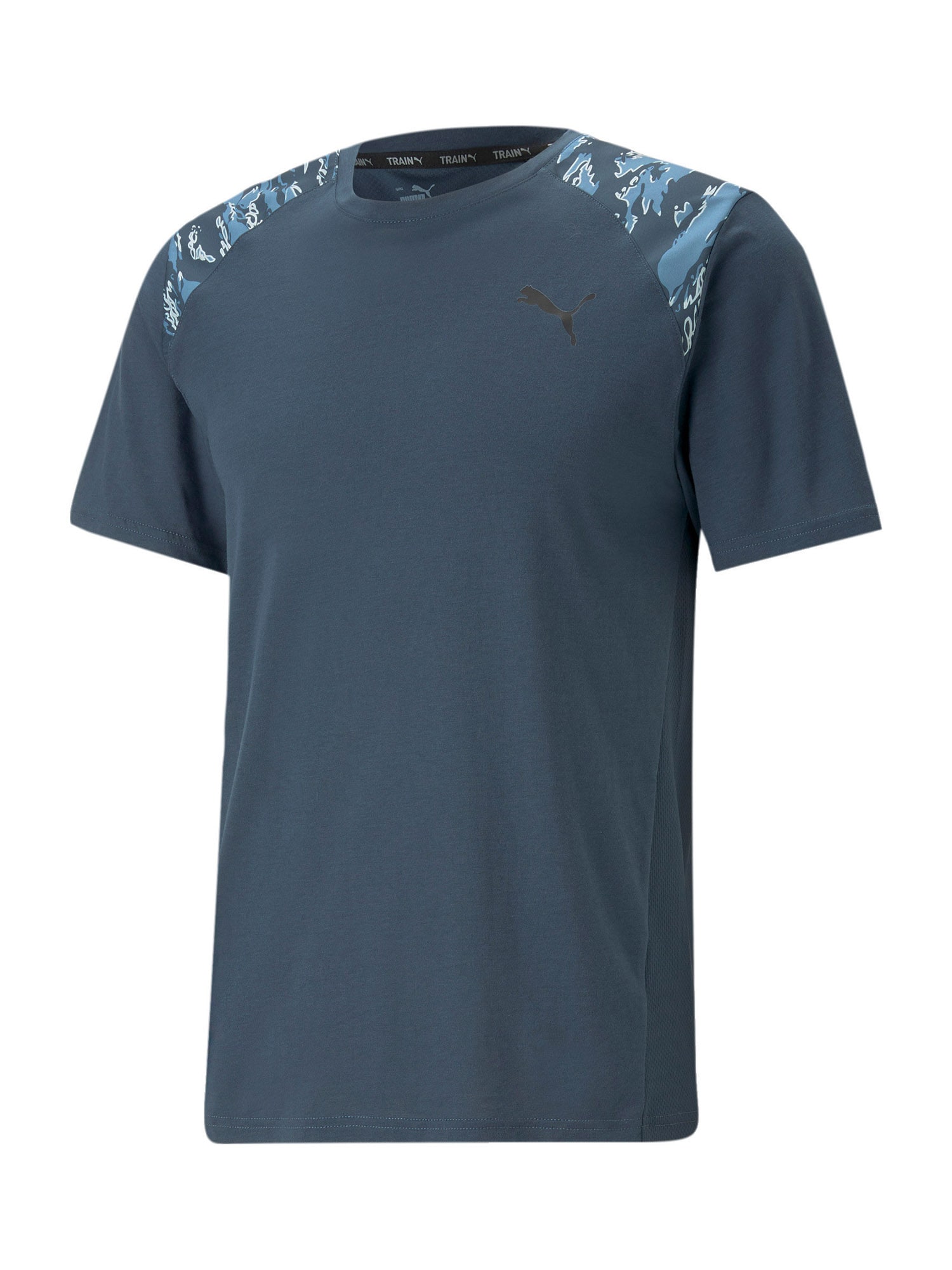PUMA Funkční tričko 'CONCEPT' kouřově modrá / noční modrá