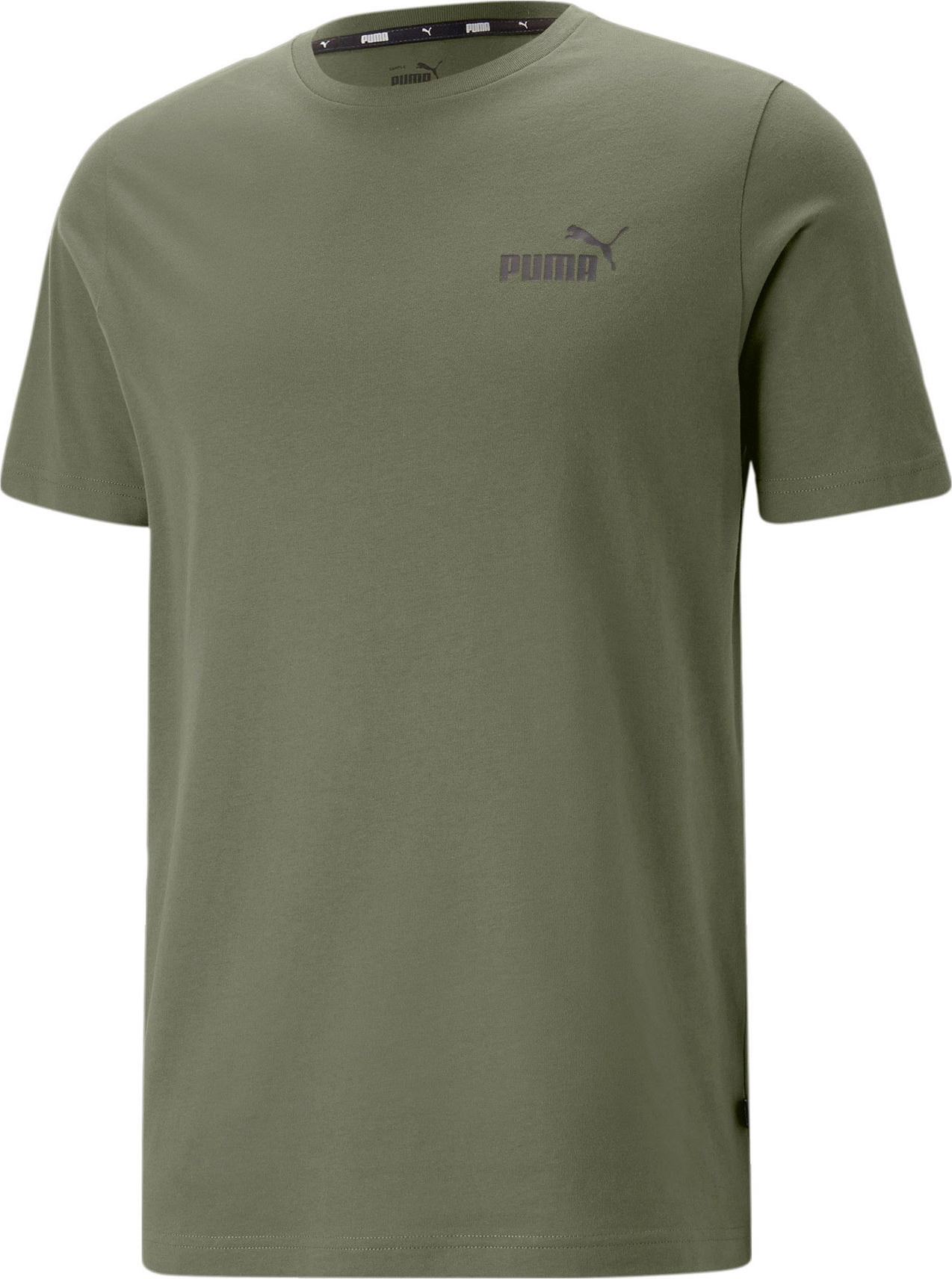 PUMA Funkční tričko khaki / černá