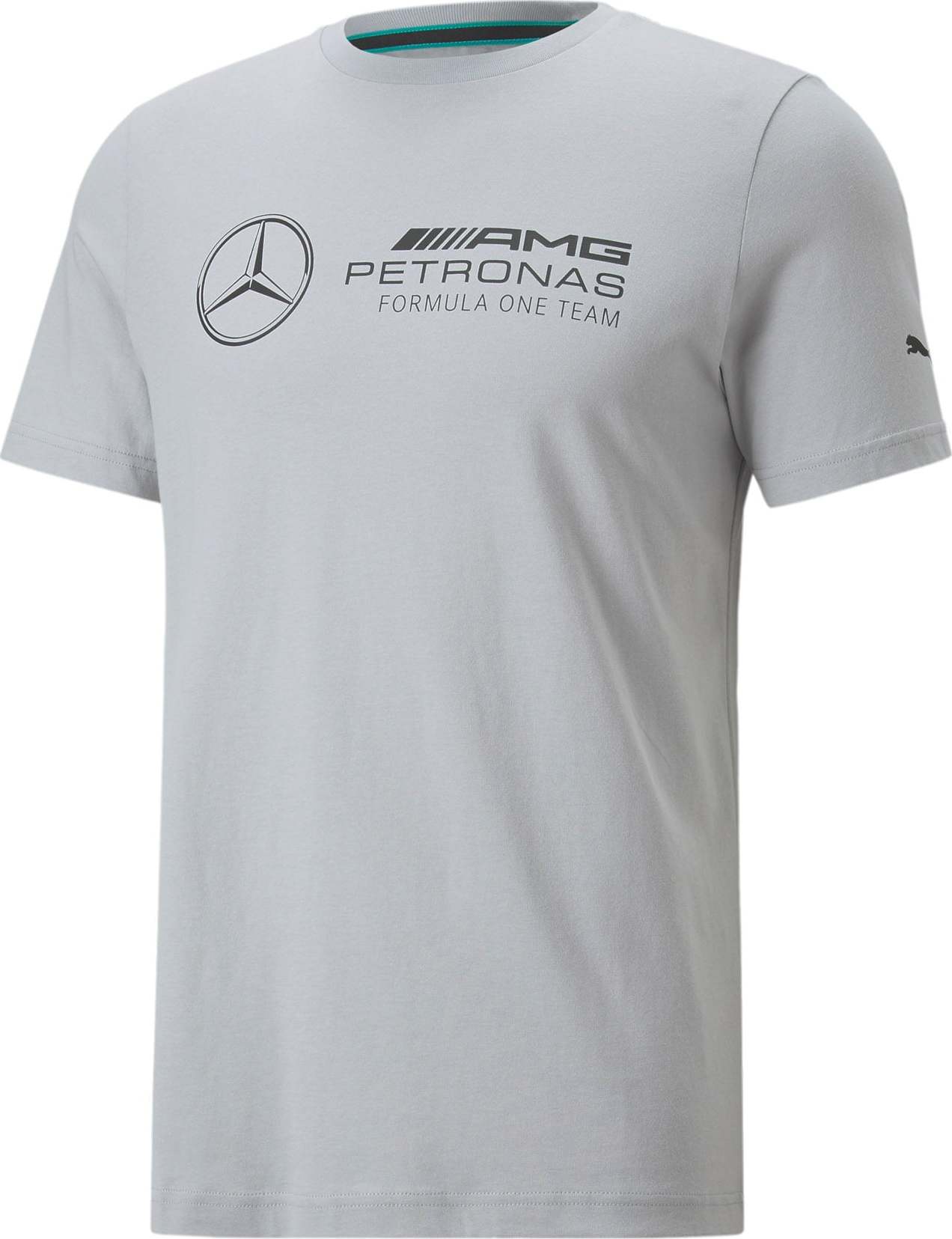 PUMA Funkční tričko 'MAPF1' světle šedá / černá