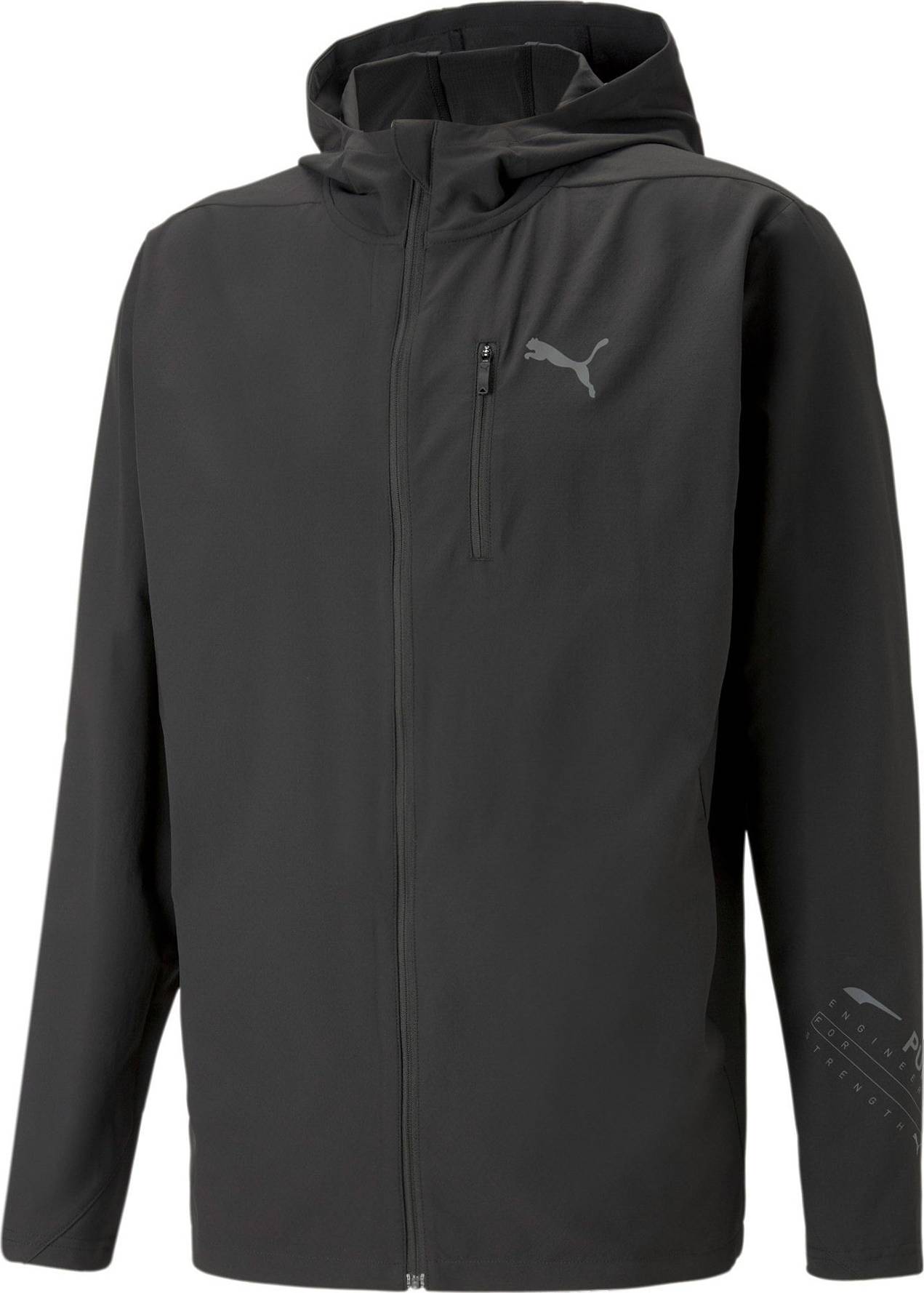 PUMA Sportovní bunda černá