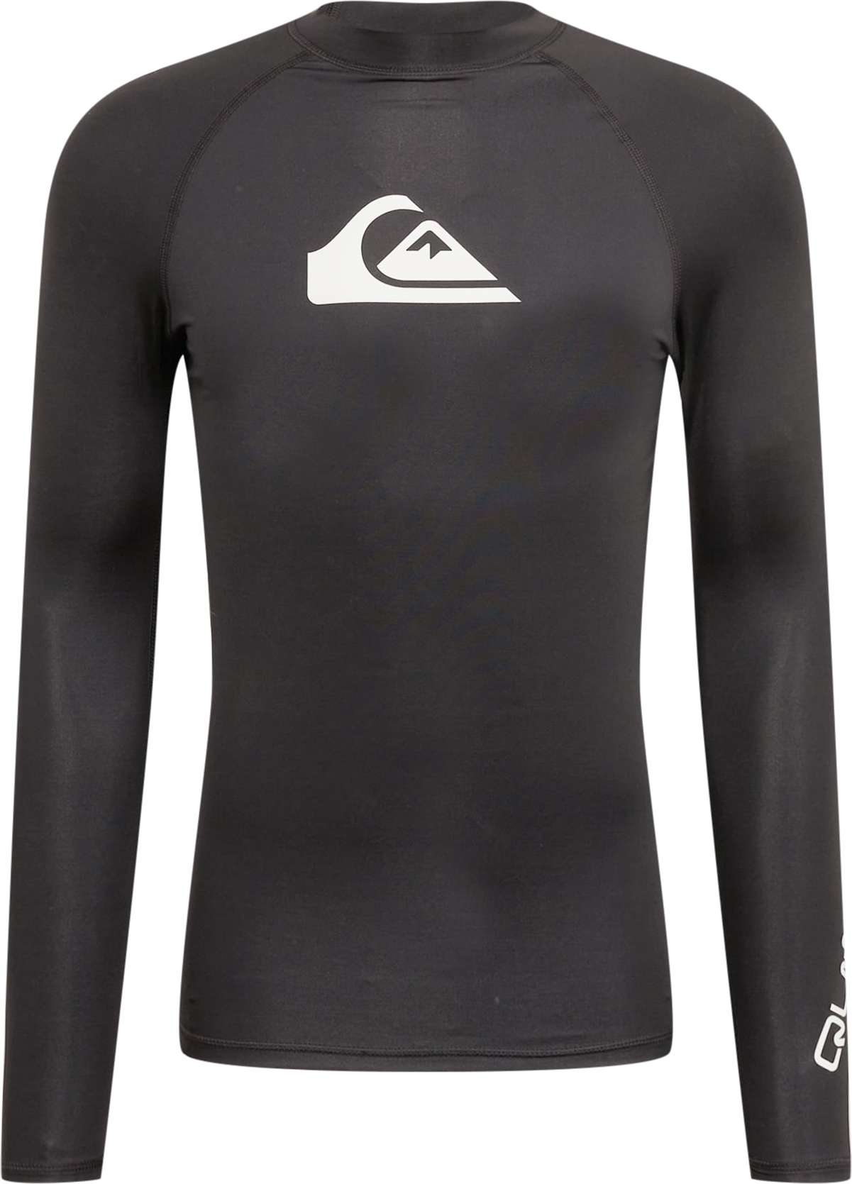 QUIKSILVER Funkční tričko 'ALL TIME' černá / bílá