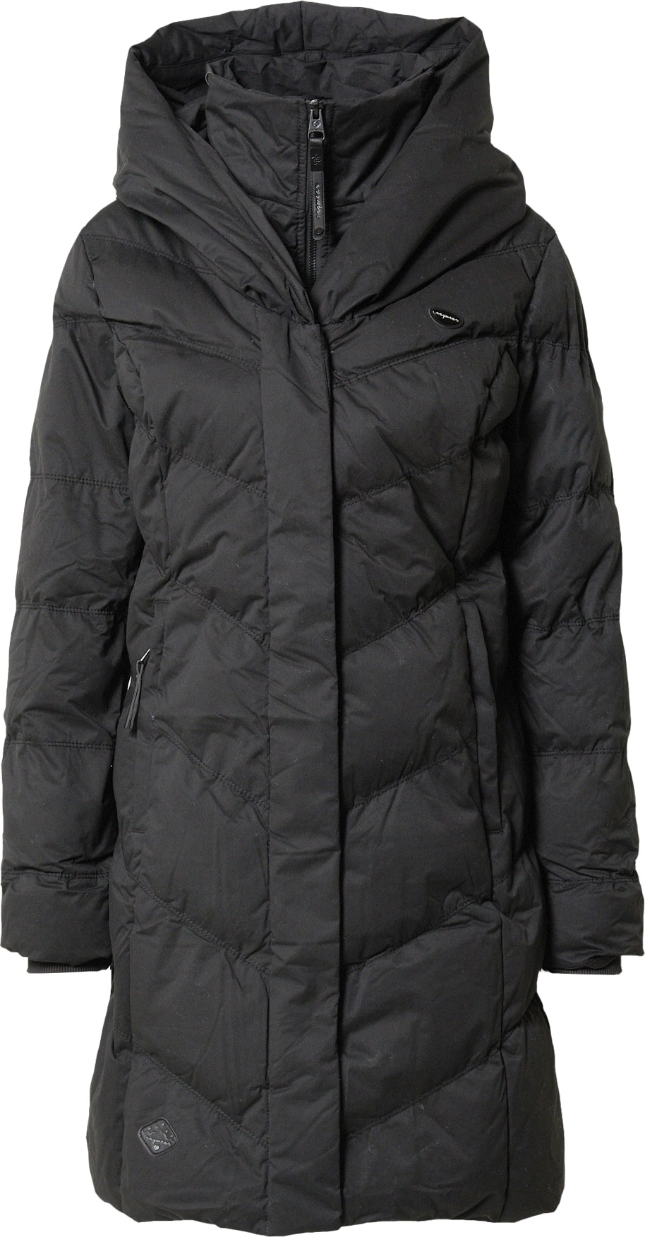 Ragwear Zimní kabát 'NATALKA' černá