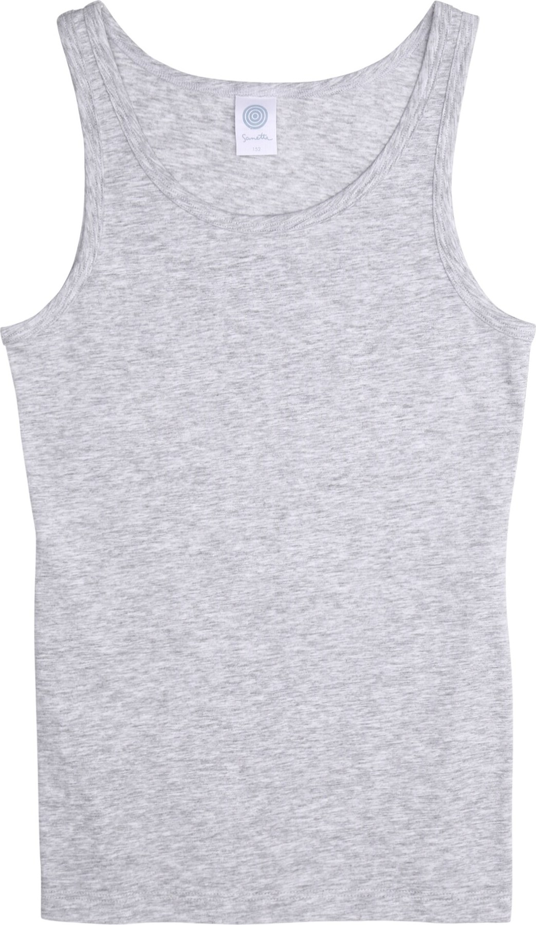 SANETTA Tílko 'Shirt w/o sleeves' světle šedá