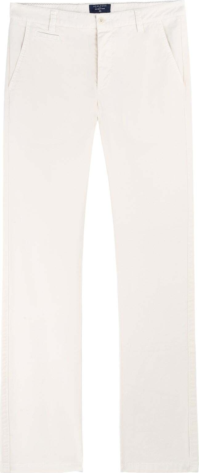 Scalpers Chino kalhoty offwhite