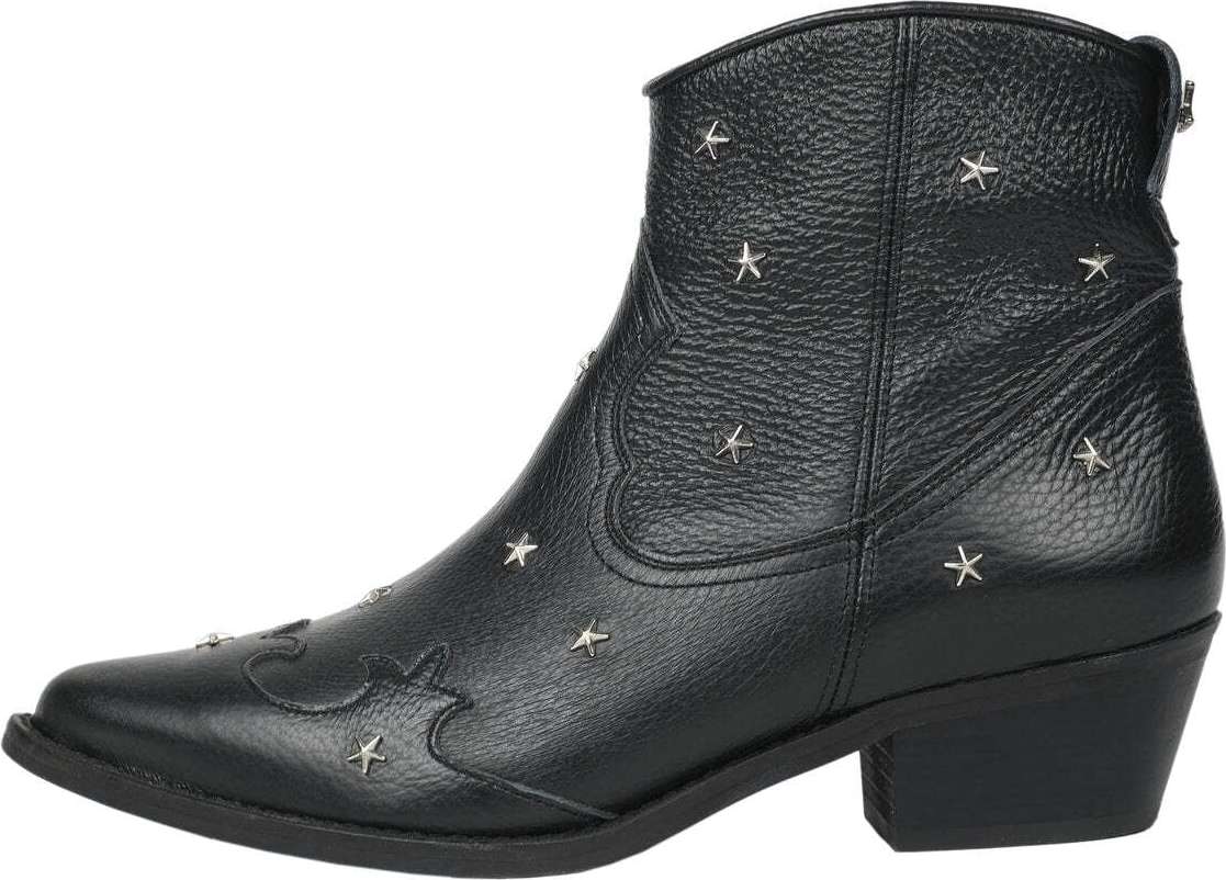 Scalpers Kovbojské boty 'Star ' černá