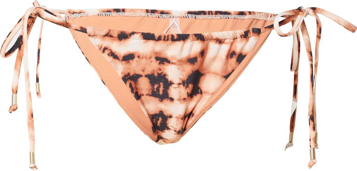 Seafolly Spodní díl plavek 'Rio' béžová / hnědá / meruňková