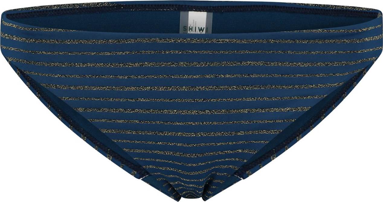 Shiwi Spodní díl plavek tmavě modrá / zlatá