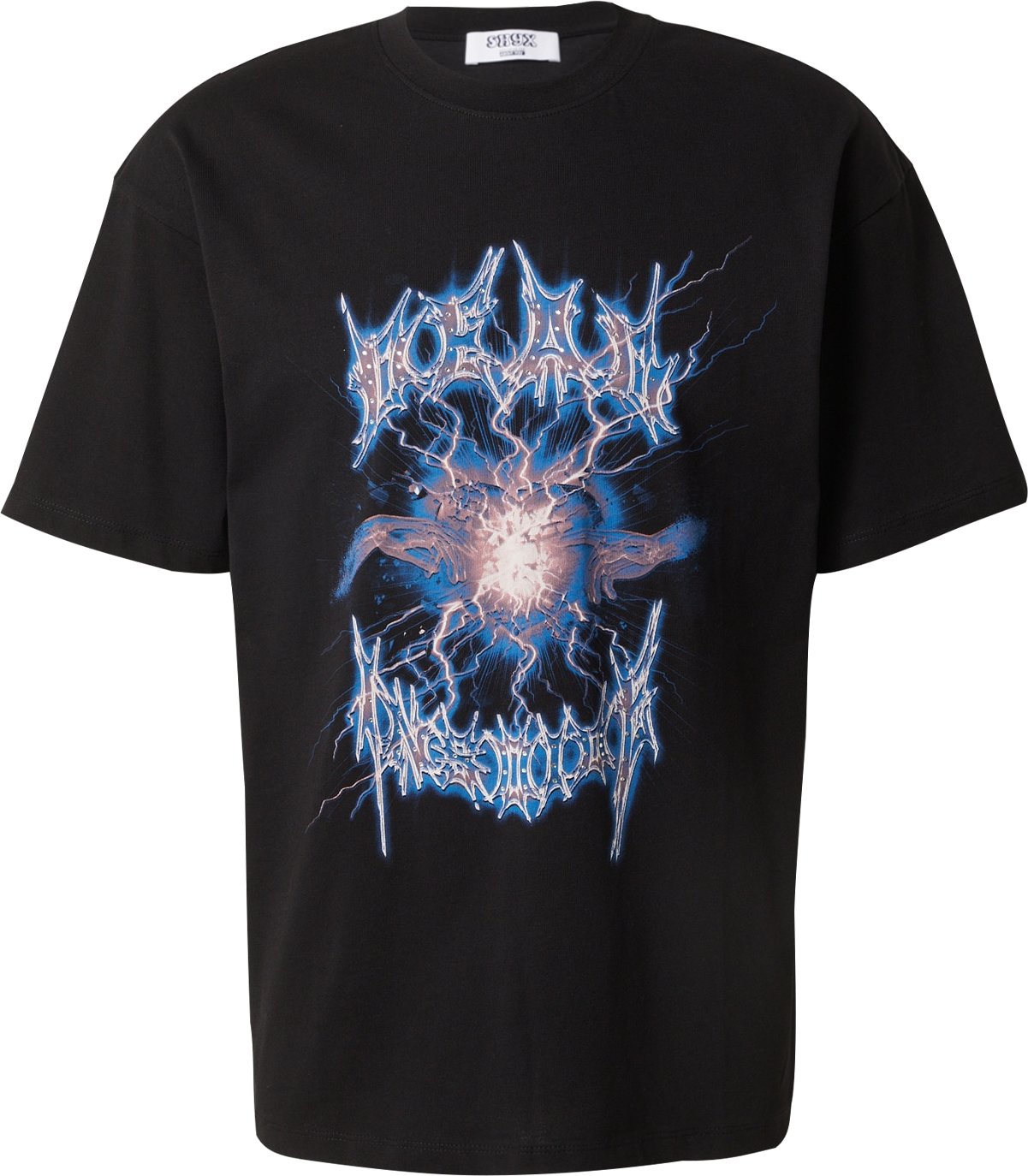 SHYX Tričko 'Suki' královská modrá / fialová / černá / offwhite