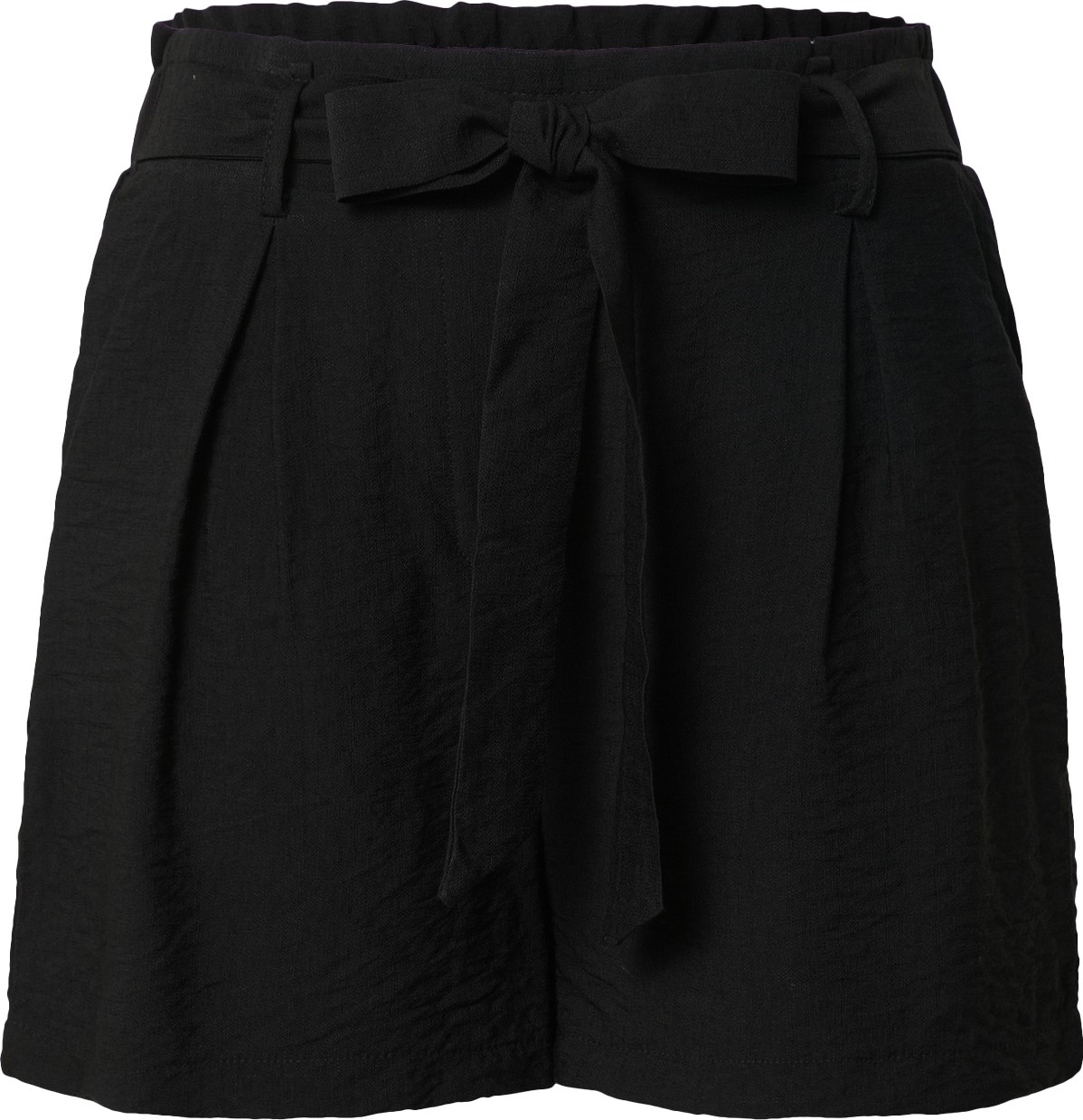 SISTERS POINT Kalhoty se sklady v pase 'MENA-SHO' černá