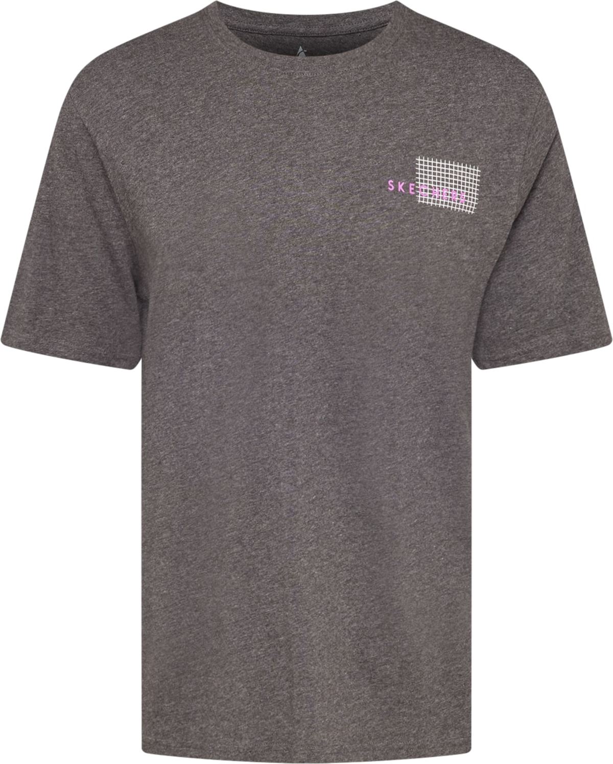 Skechers Performance Funkční tričko šedobéžová / pink / bílá