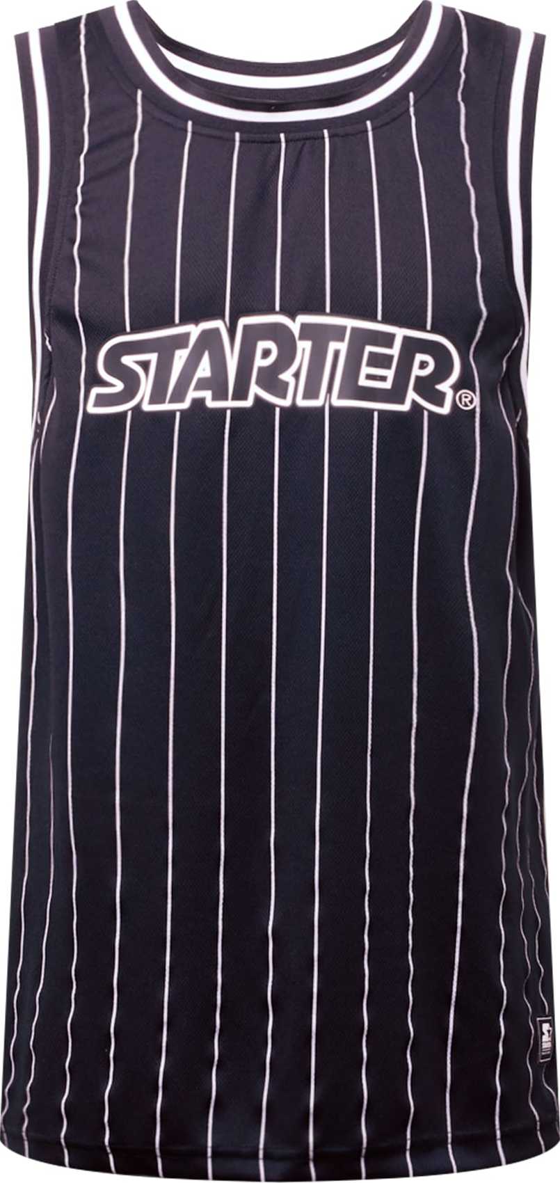 Starter Black Label Tričko černá / bílá