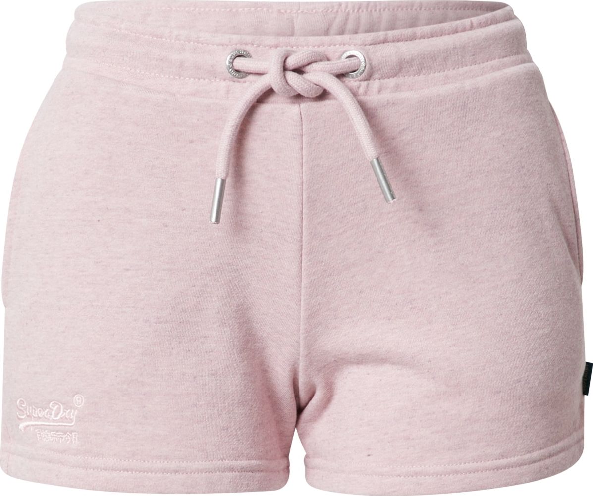 Superdry Kalhoty růžová