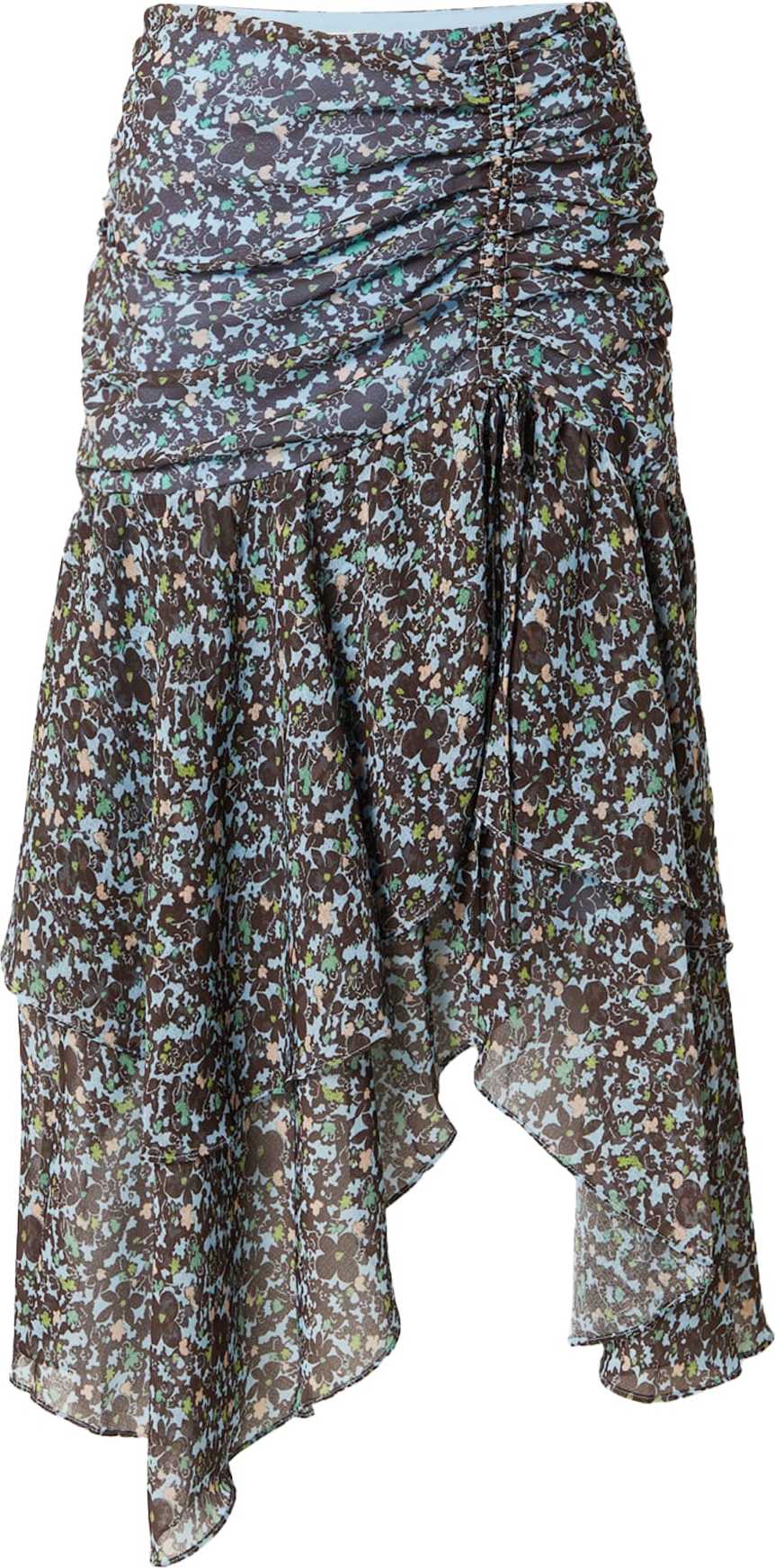 Ted Baker Sukně 'Chloei' béžová / noční modrá / světlemodrá / zelená