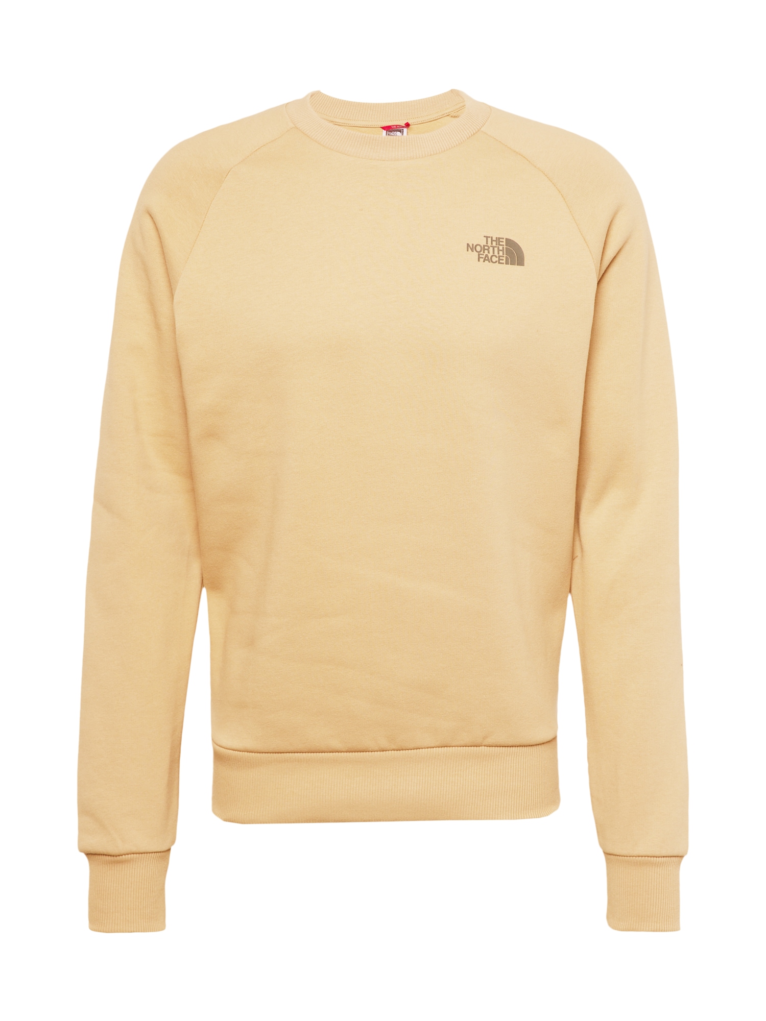 THE NORTH FACE Mikina písková / khaki / bílá