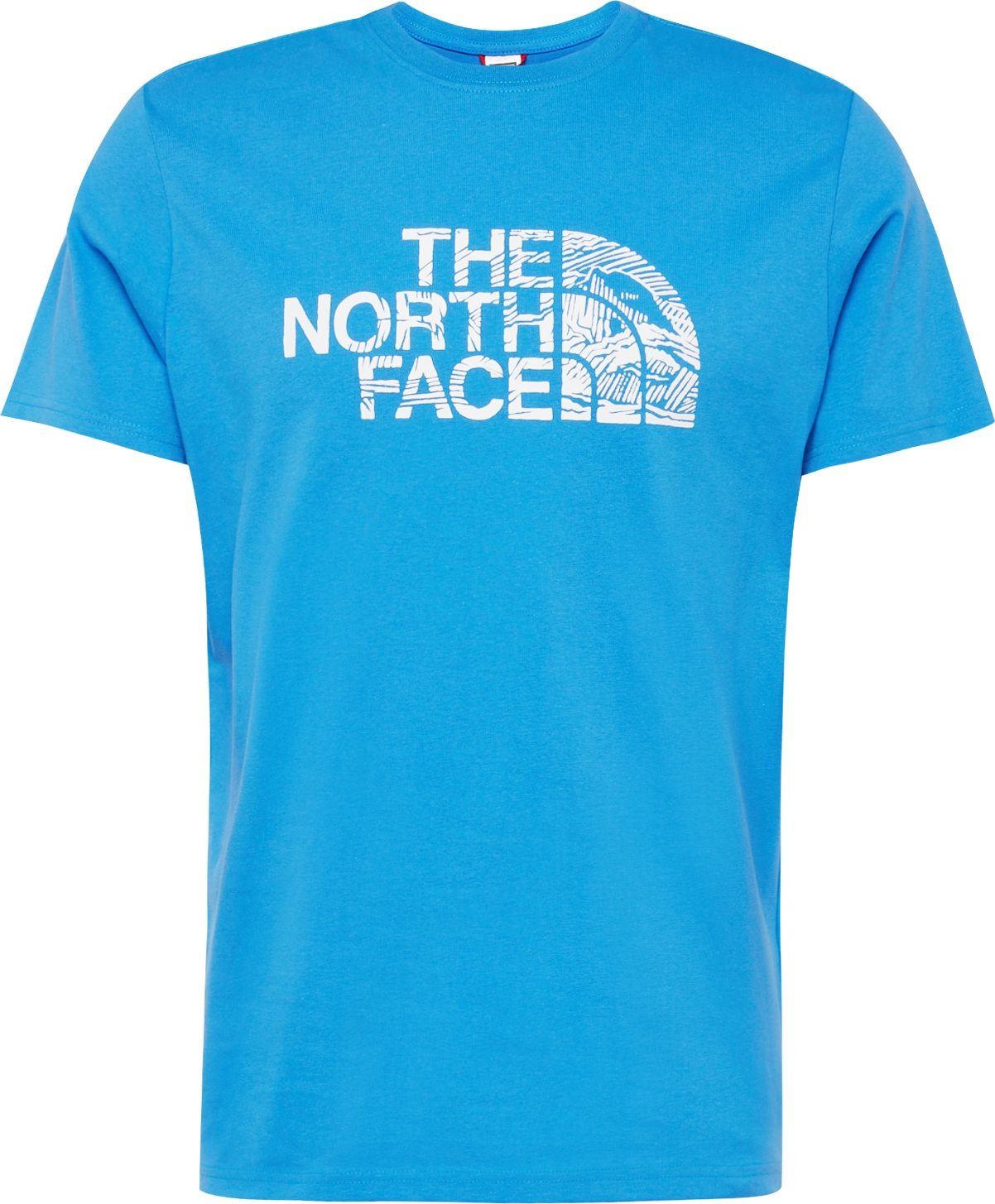 THE NORTH FACE Tričko azurová / bílá