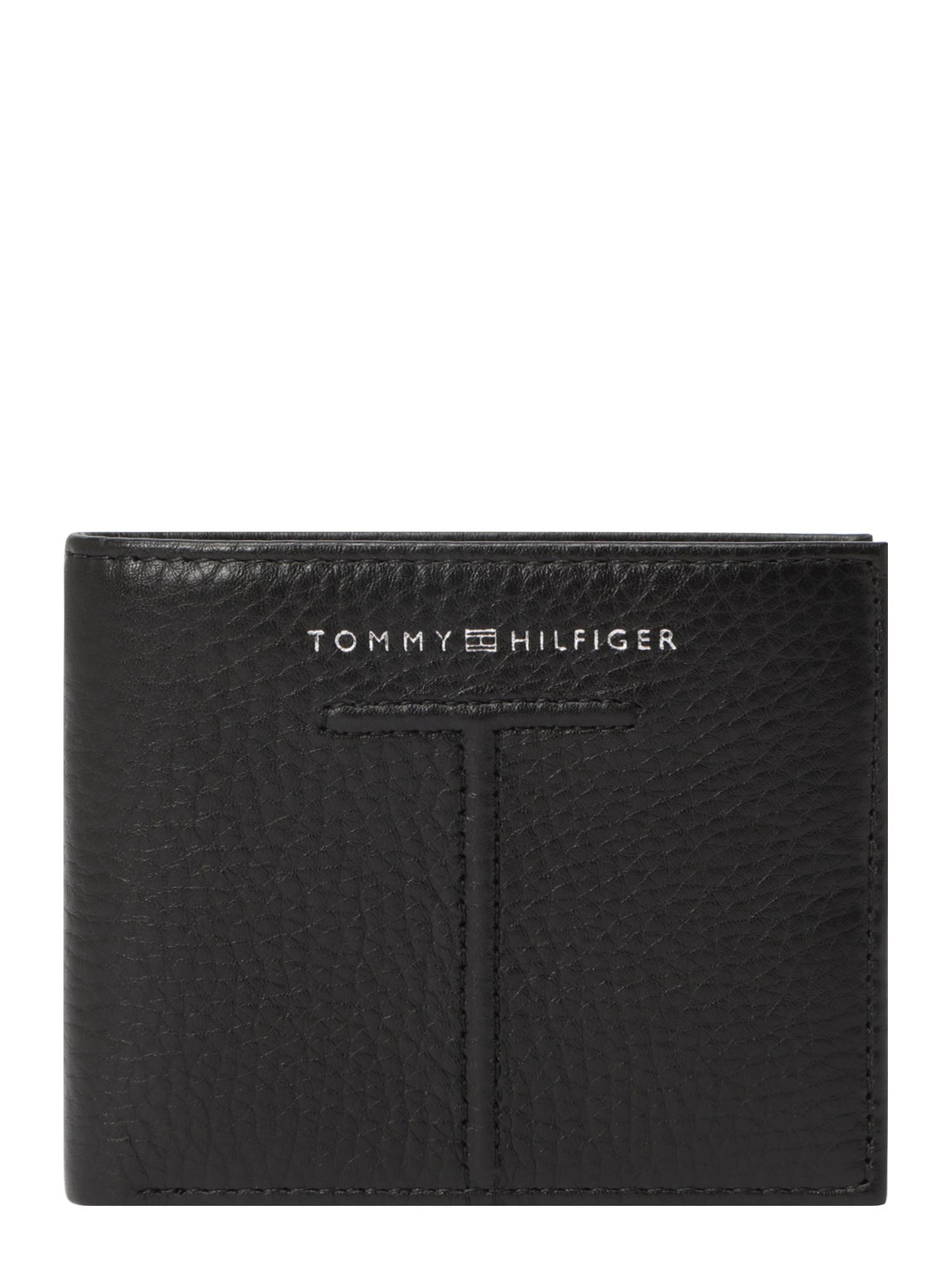 TOMMY HILFIGER Peněženka černá / stříbrná