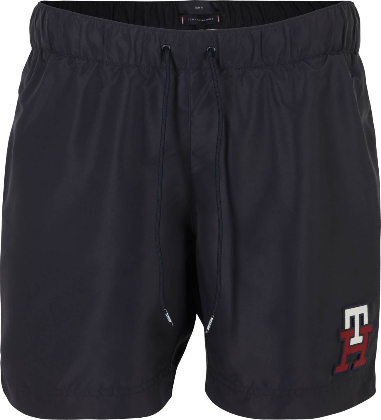 Tommy Hilfiger Swimwear Plus Plavecké šortky marine modrá / tmavě červená / bílá