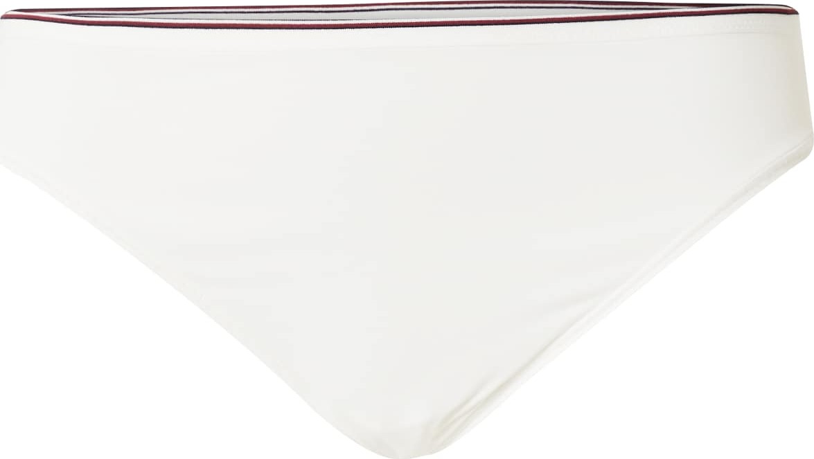 TOMMY HILFIGER Tanga režná / námořnická modř / červená