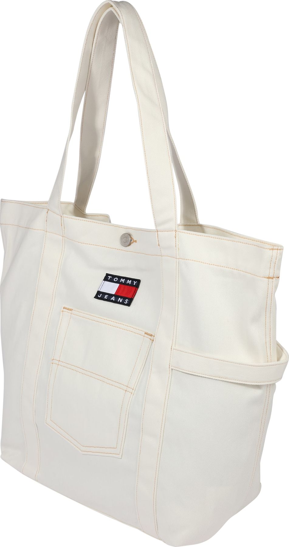Tommy Jeans Nákupní taška béžová / námořnická modř / červená / bílá