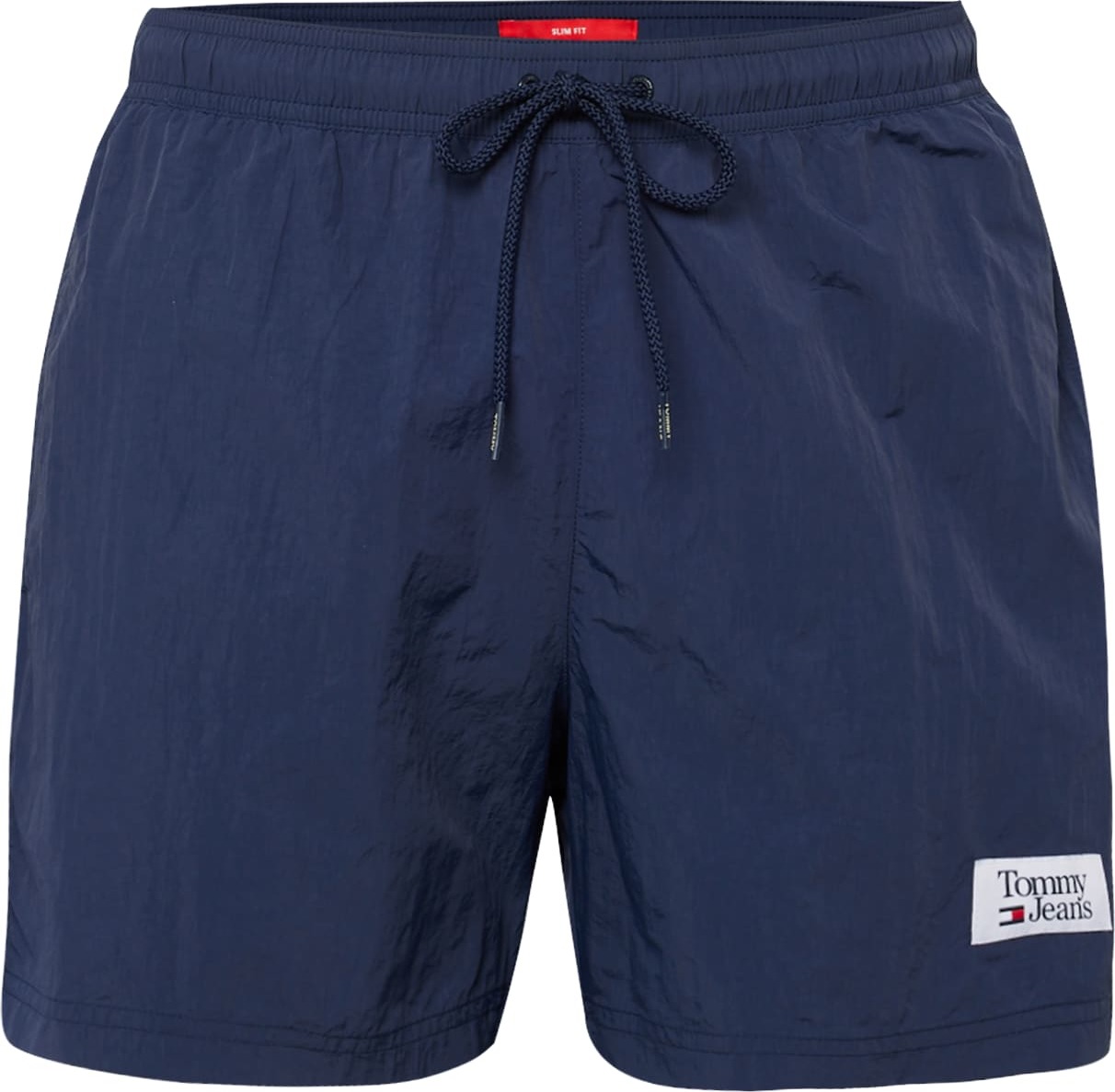 Tommy Jeans Plavecké šortky tmavě modrá / bílá