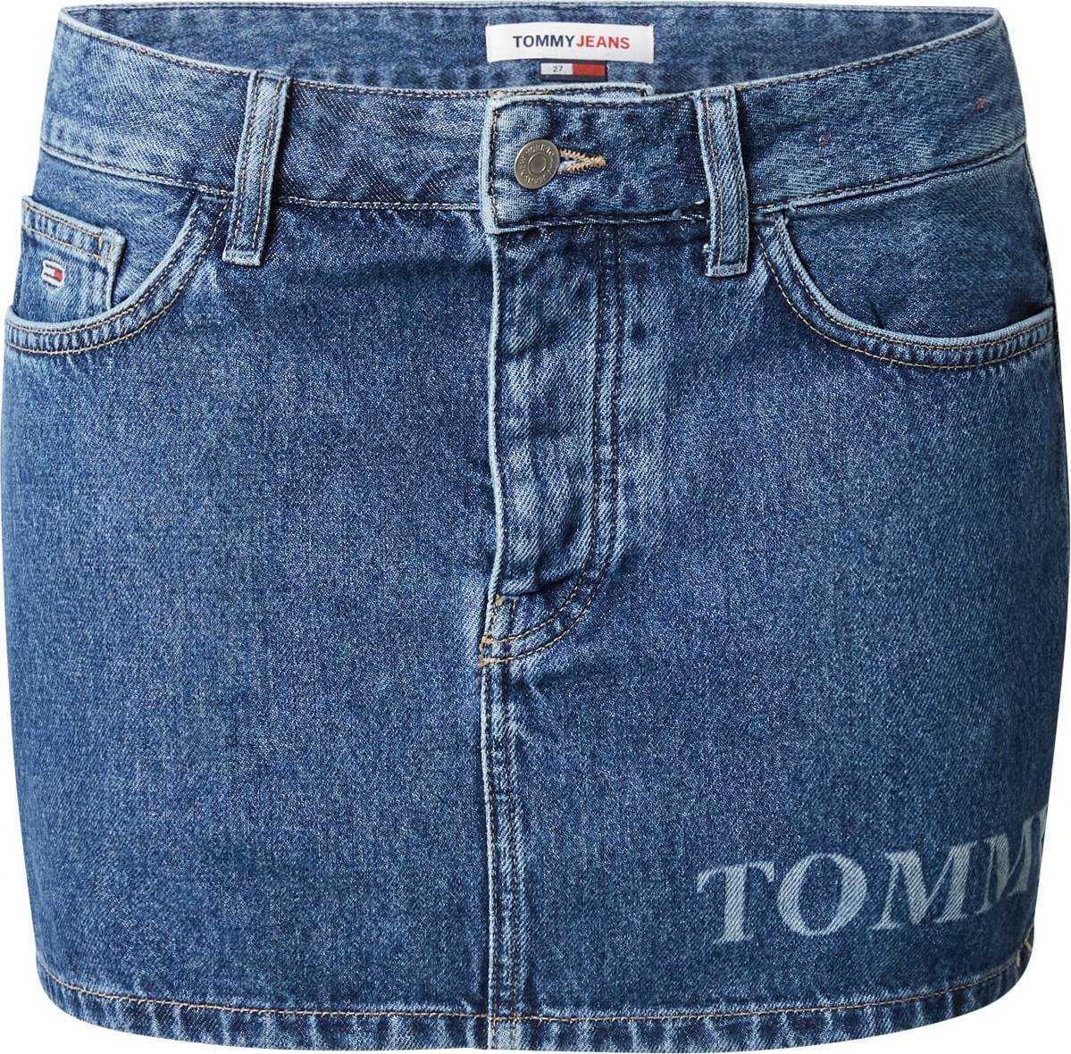 Tommy Jeans Sukně modrá džínovina / světlemodrá
