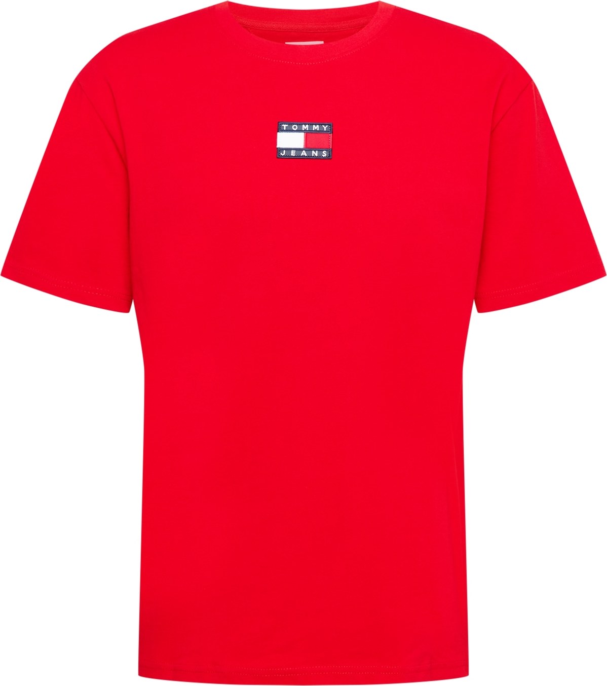 Tommy Jeans Tričko tmavě modrá / červená / bílá