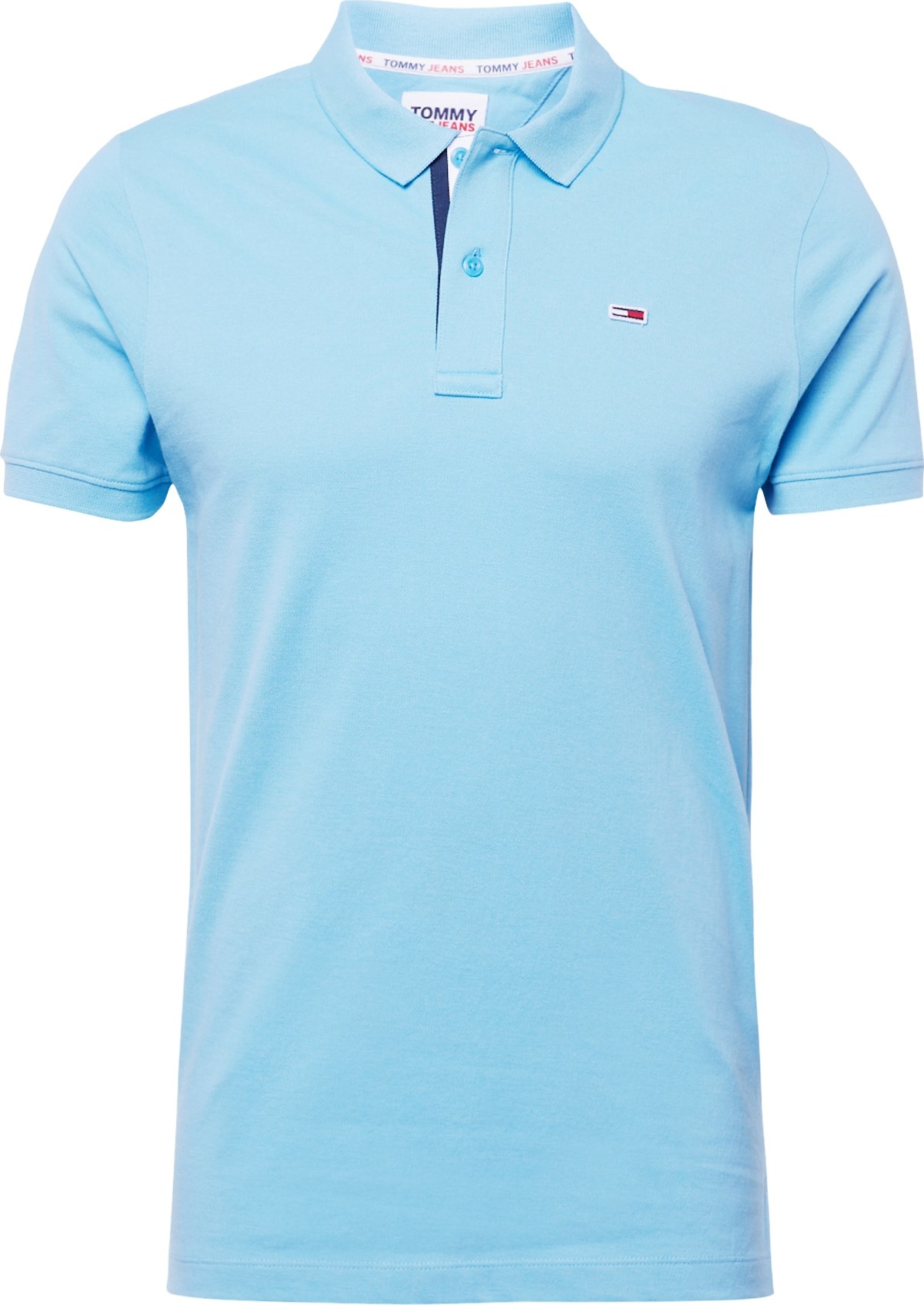 Tommy Jeans Tričko světlemodrá
