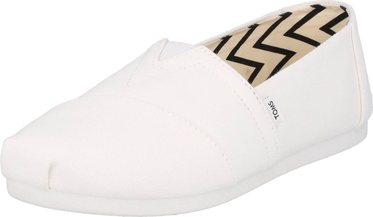 TOMS Espadrilky 'Alpargata' bílá