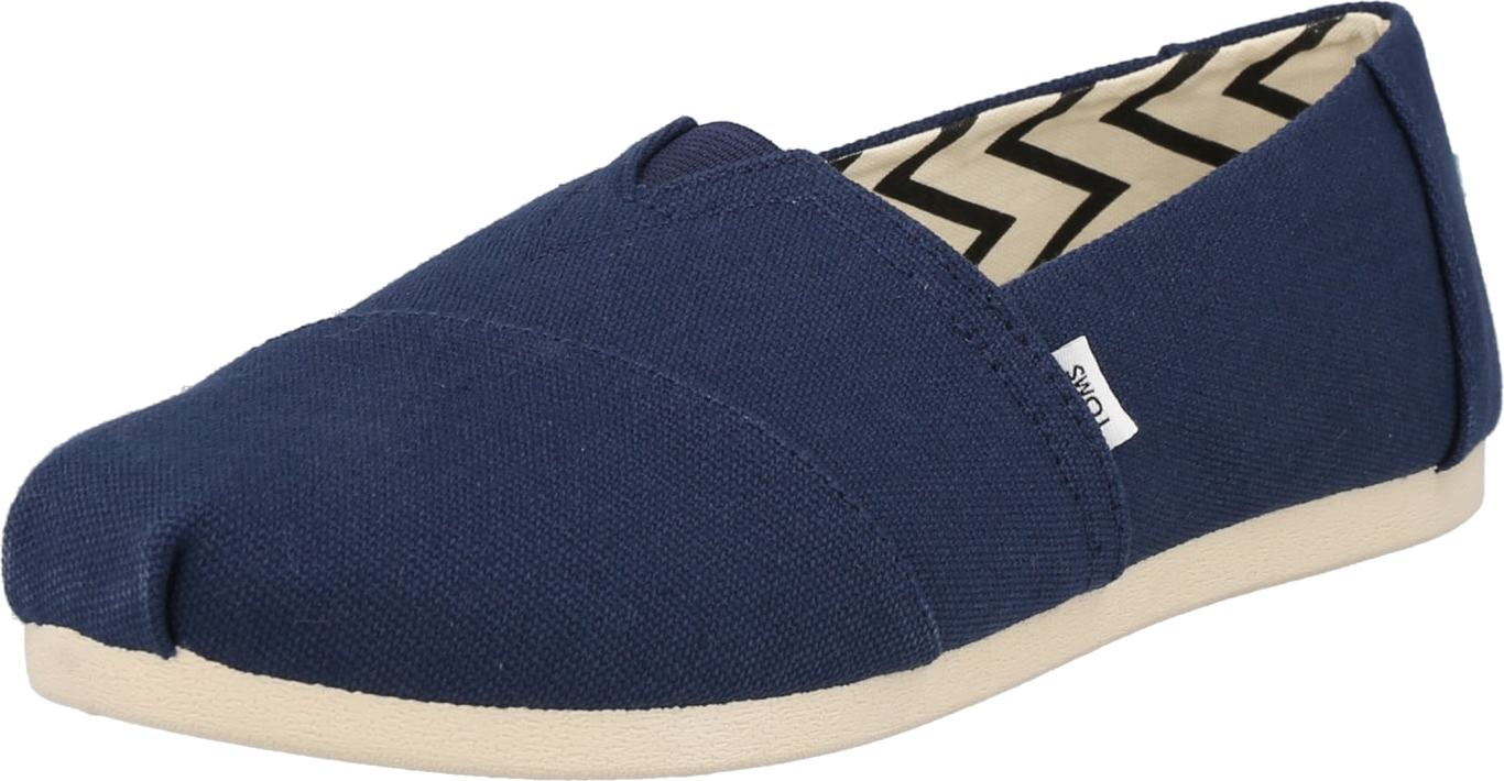 TOMS Espadrilky 'ALPARGATA' námořnická modř