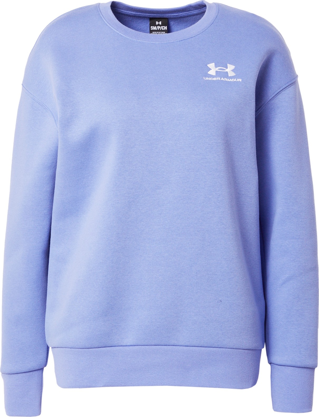 UNDER ARMOUR Sportovní mikina světlemodrá / bílá