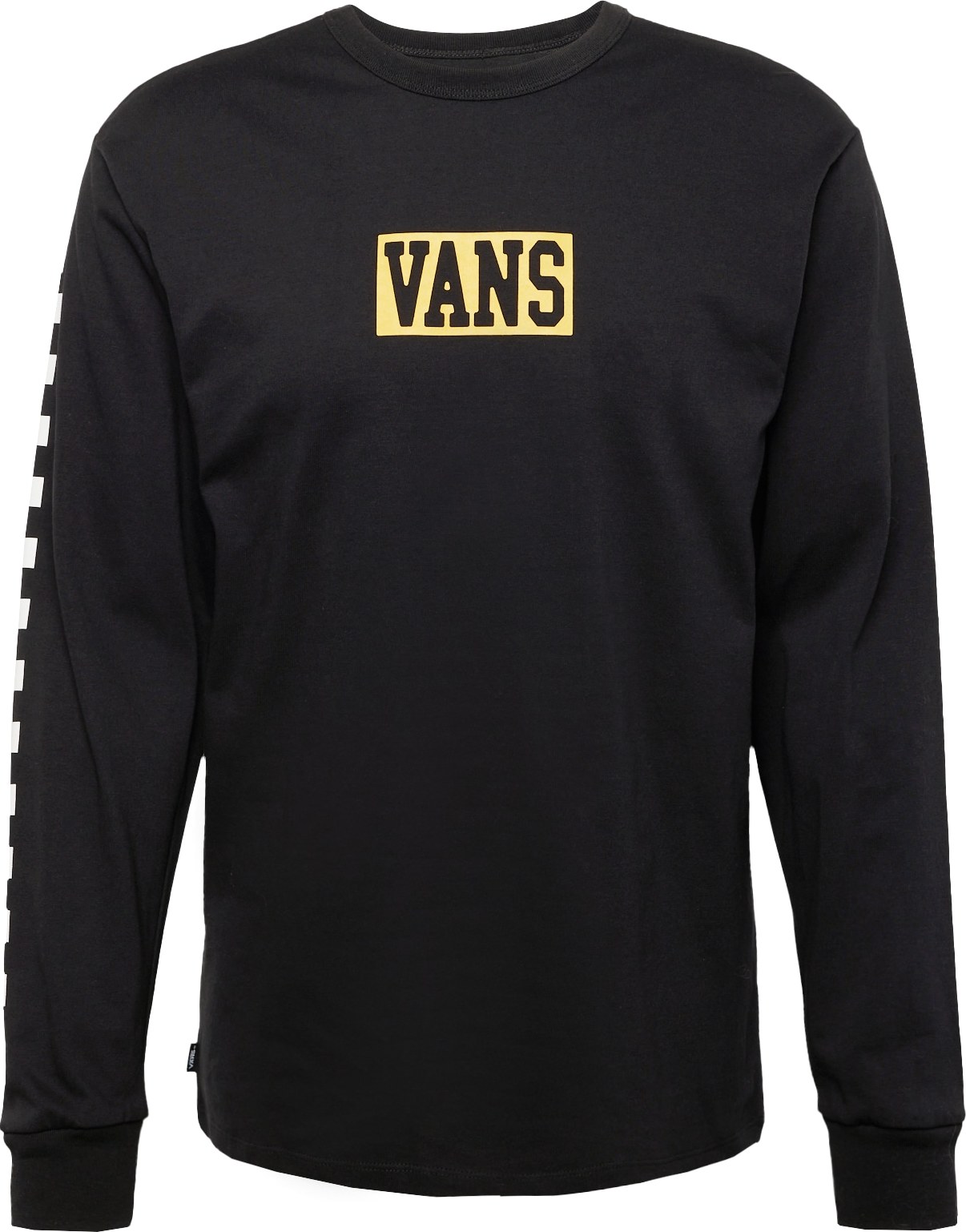VANS Mikina 'OFF THE WALL' žlutá / černá / bílá