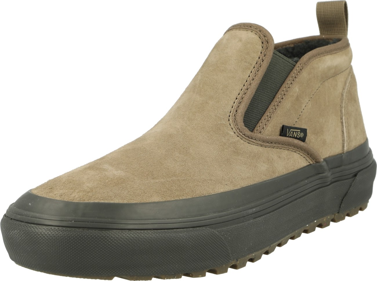 VANS Slip on boty světle hnědá / khaki