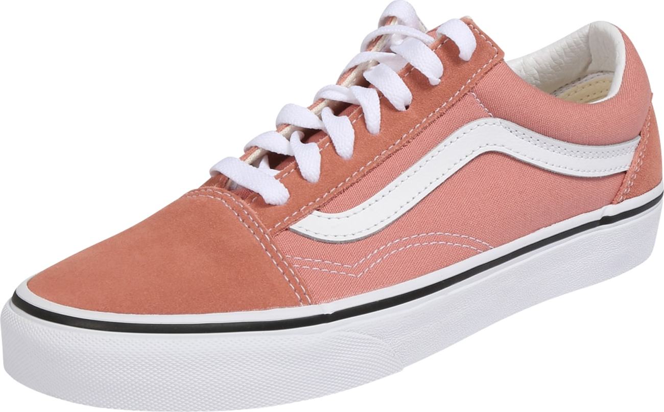 VANS Tenisky 'Old Skool' lososová / bílá