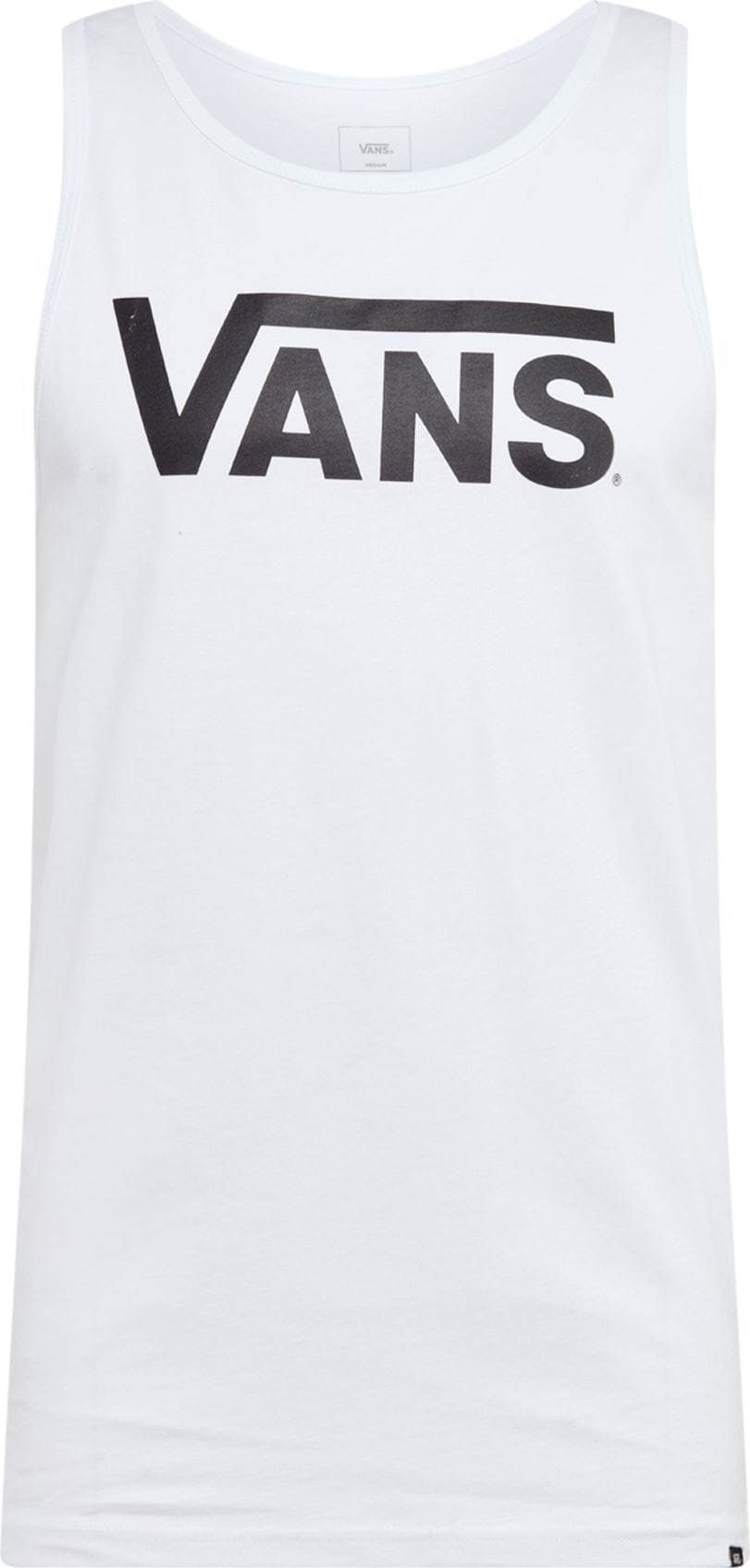 VANS Tričko černá / bílá