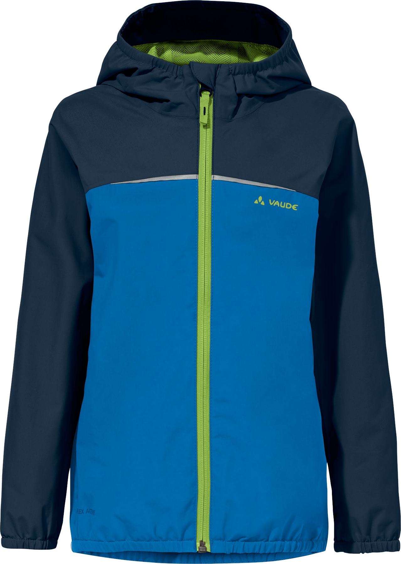 VAUDE Outdoorová bunda 'Turaco' modrá / noční modrá / zelená