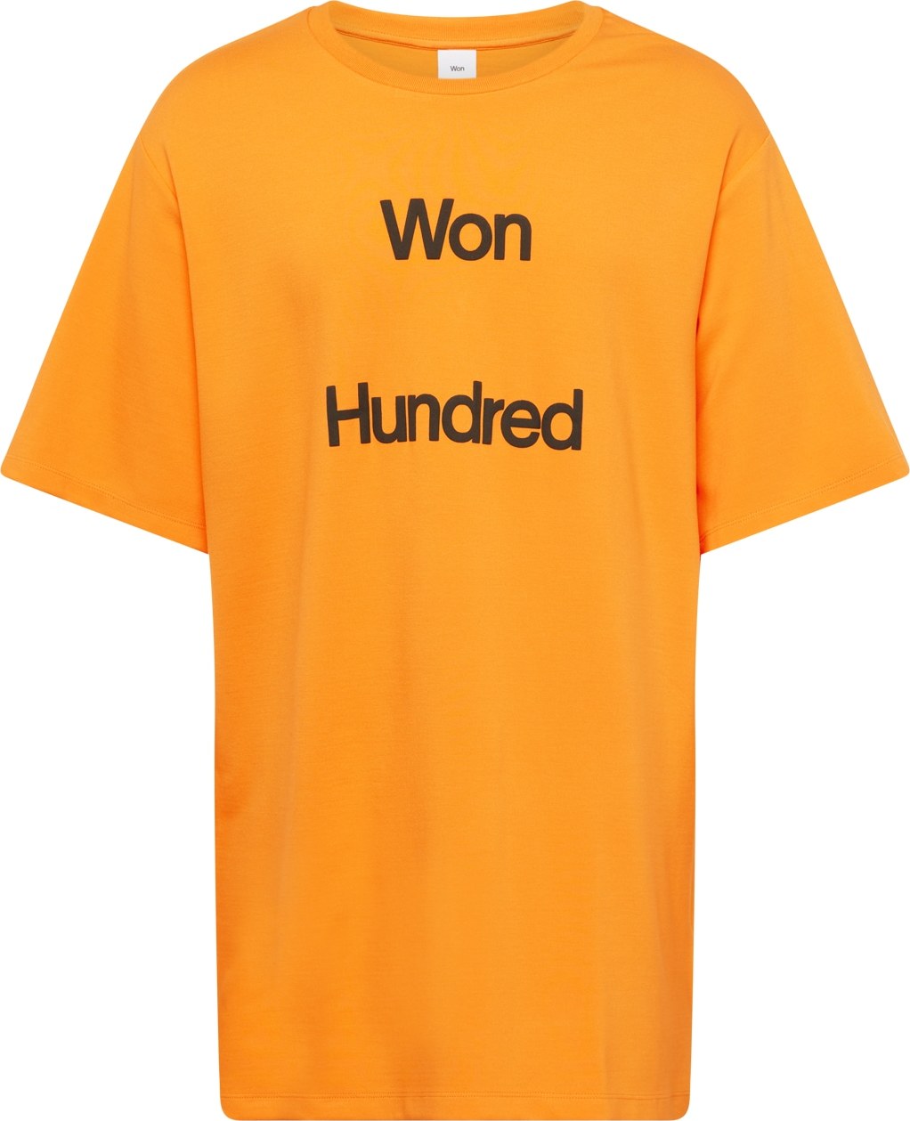 Won Hundred Tričko 'Talinn' jasně oranžová / černá