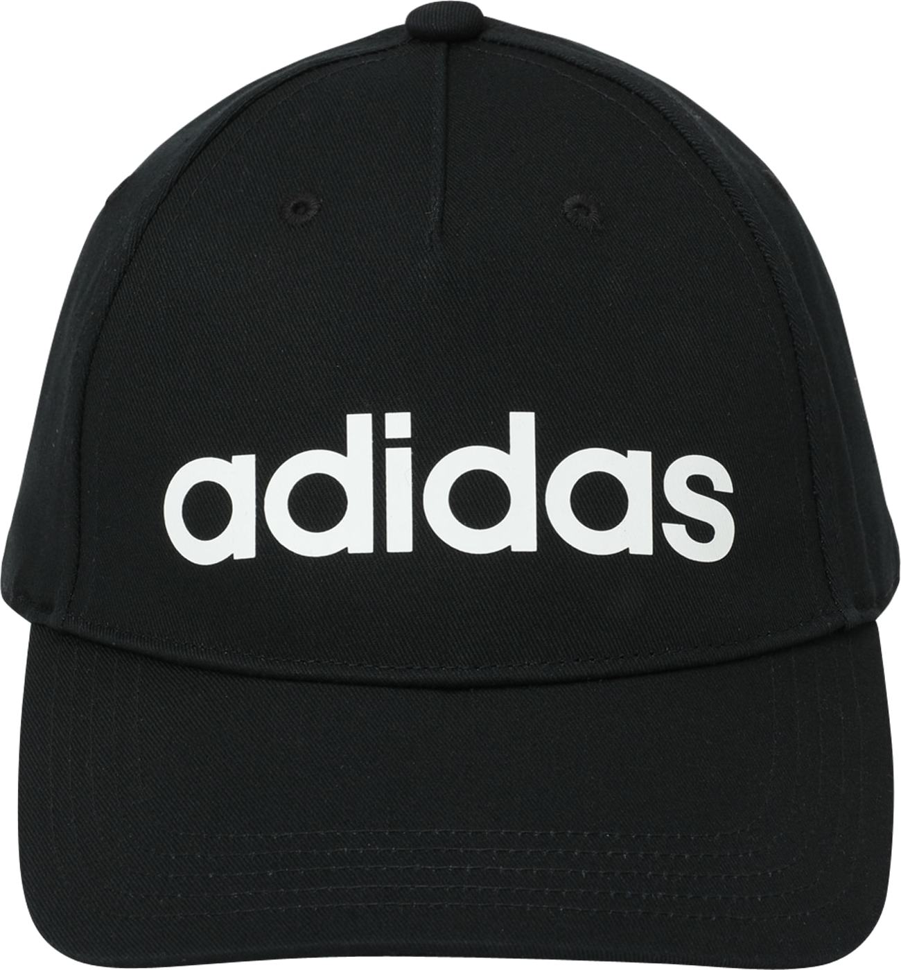 ADIDAS PERFORMANCE Sportovní čepice černá / bílá