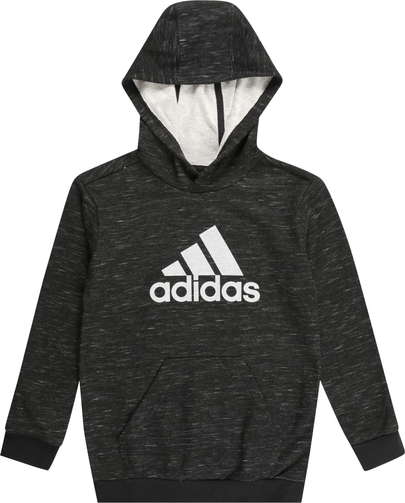 ADIDAS SPORTSWEAR Sportovní mikina černý melír / offwhite