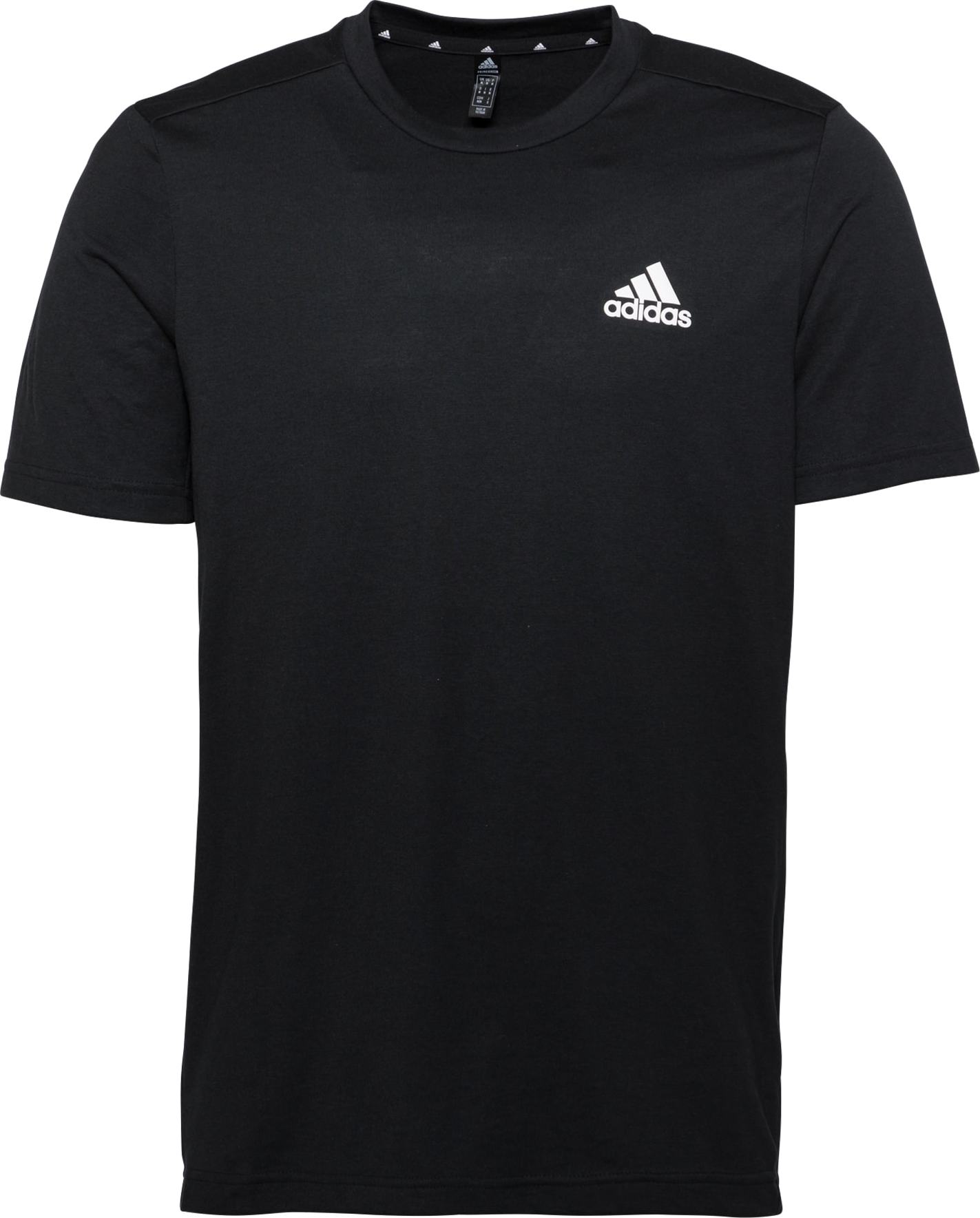 ADIDAS SPORTSWEAR Funkční tričko černá / bílá
