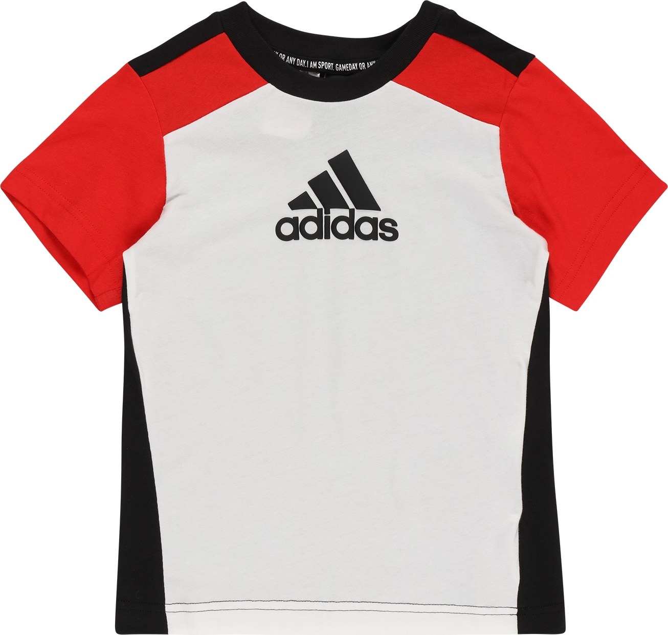 ADIDAS SPORTSWEAR Funkční tričko červená / černá / bílá