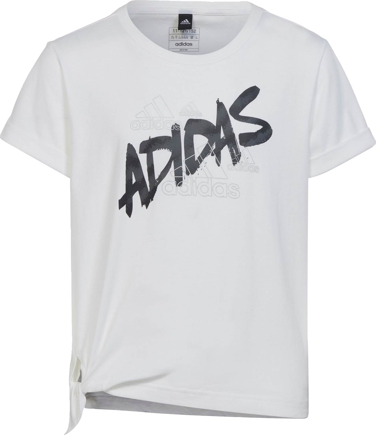 ADIDAS SPORTSWEAR Funkční tričko 'Dance' černá / bílá