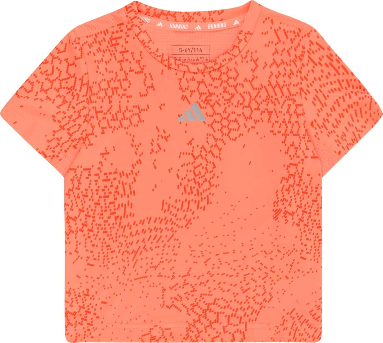 ADIDAS SPORTSWEAR Funkční tričko korálová / tmavě oranžová / bílá