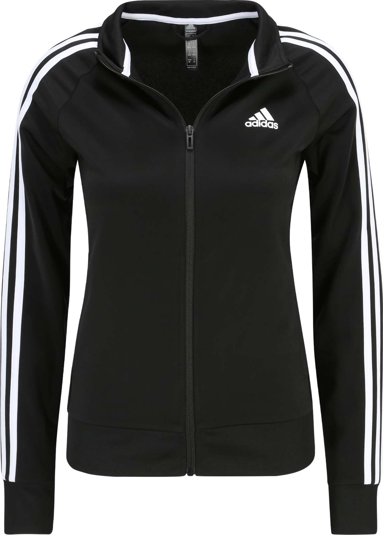 ADIDAS SPORTSWEAR Outdoorová bunda černá / bílá