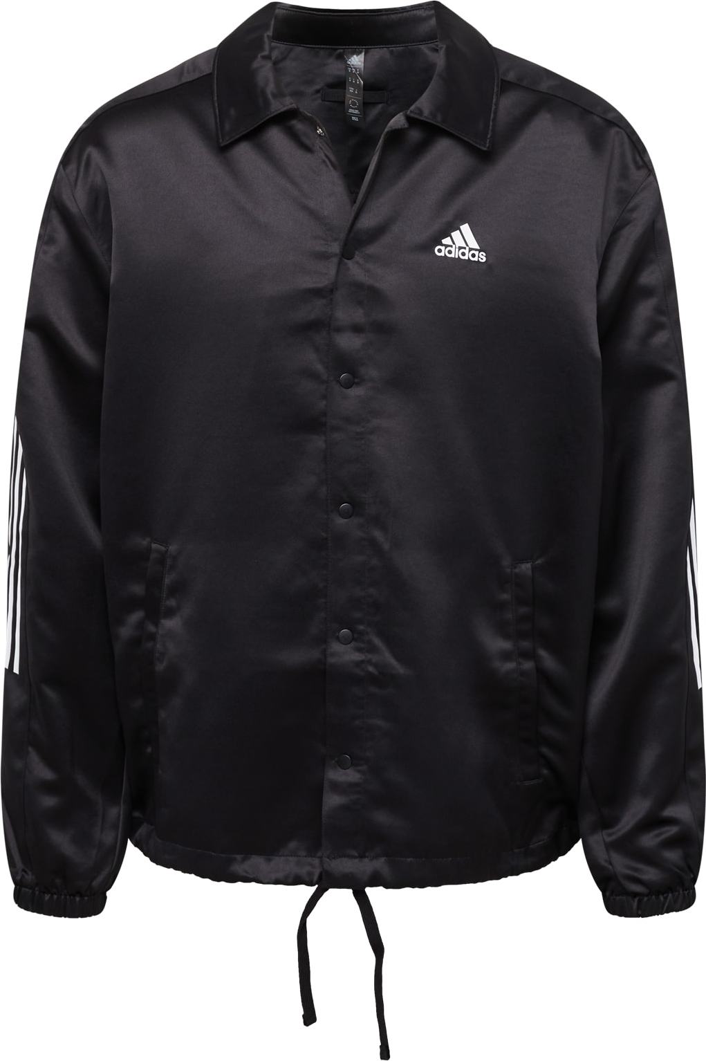 ADIDAS SPORTSWEAR Sportovní bunda černá / bílá