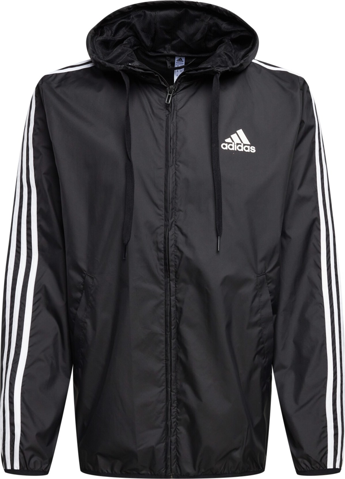 ADIDAS SPORTSWEAR Sportovní bunda černá / bílá